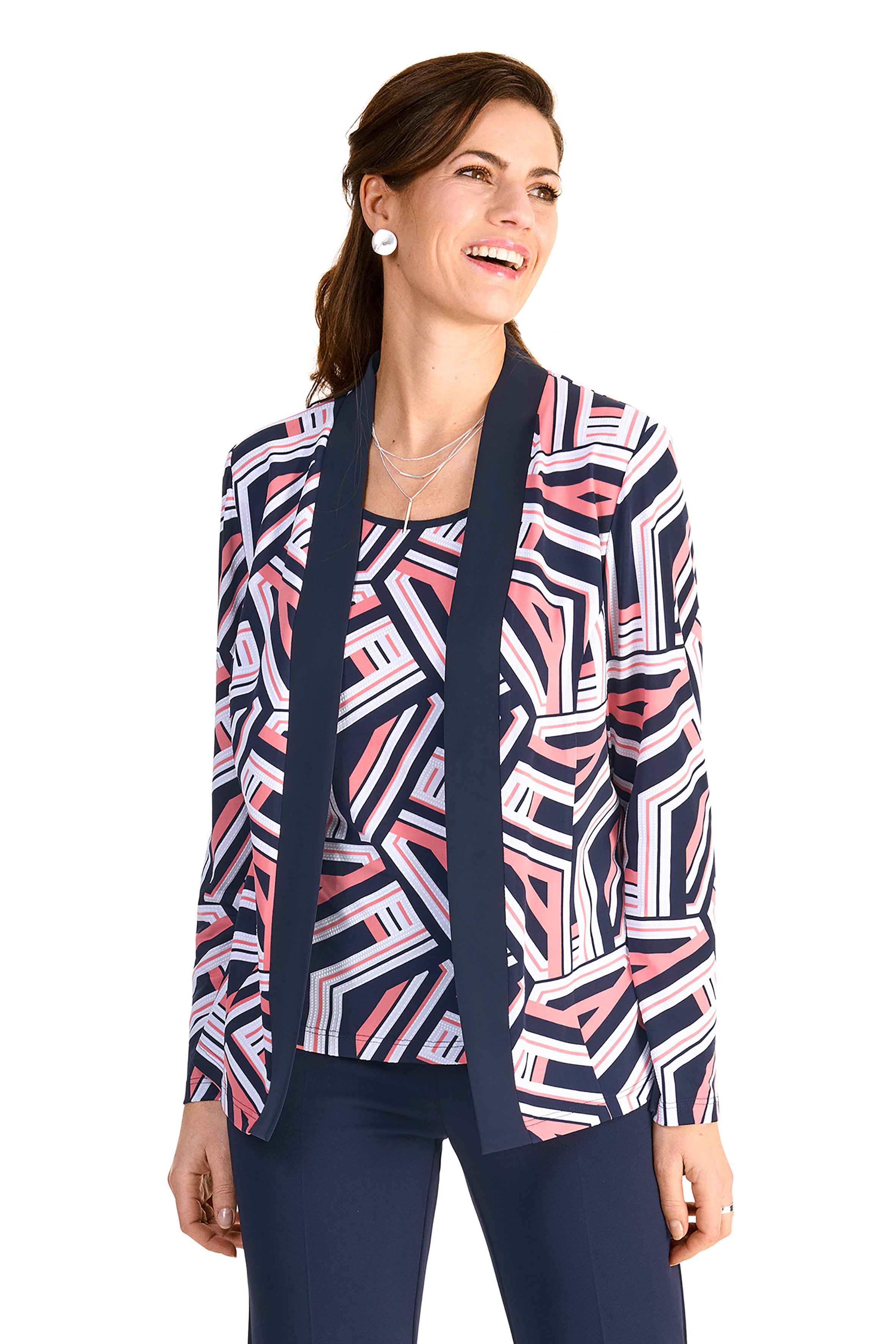 2-in-1-Langarmshirt