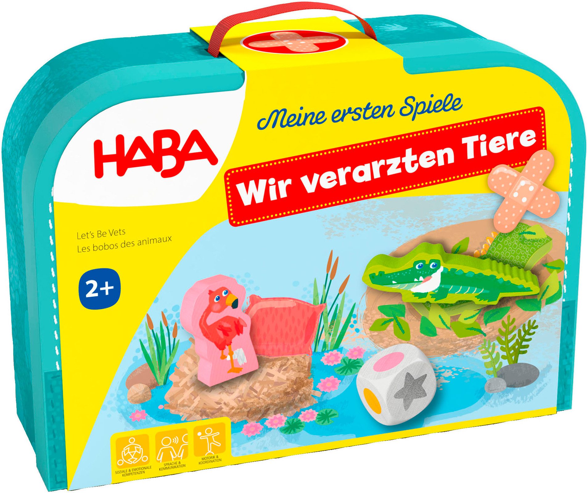 Haba Spiel Meine ersten Spiele - Wir verarzten Tiere, Kinderspiel