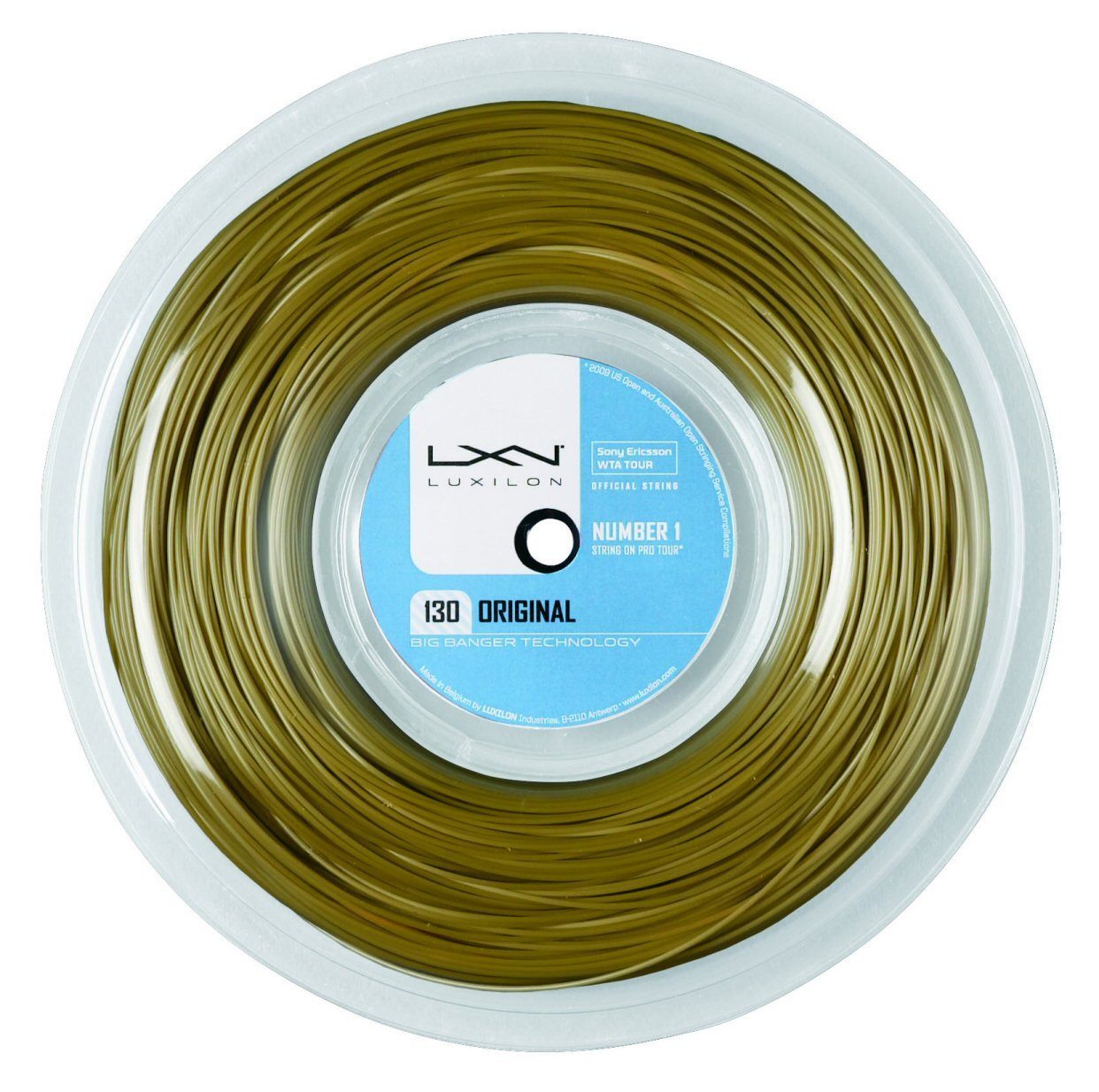 Tennissaite BB Original 1.30 (Haltbarkeit+Kontrolle) natur 200m Rolle