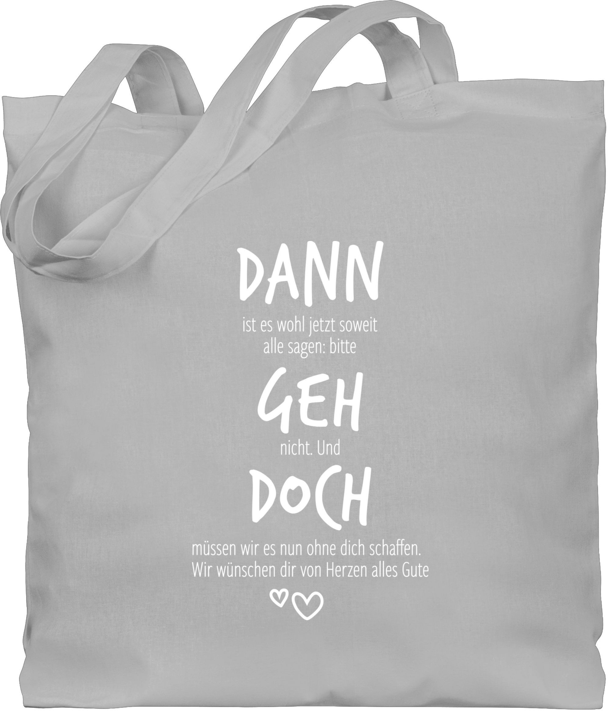 Shirtracer Umhängetasche Dann geh doch mit günstig online kaufen