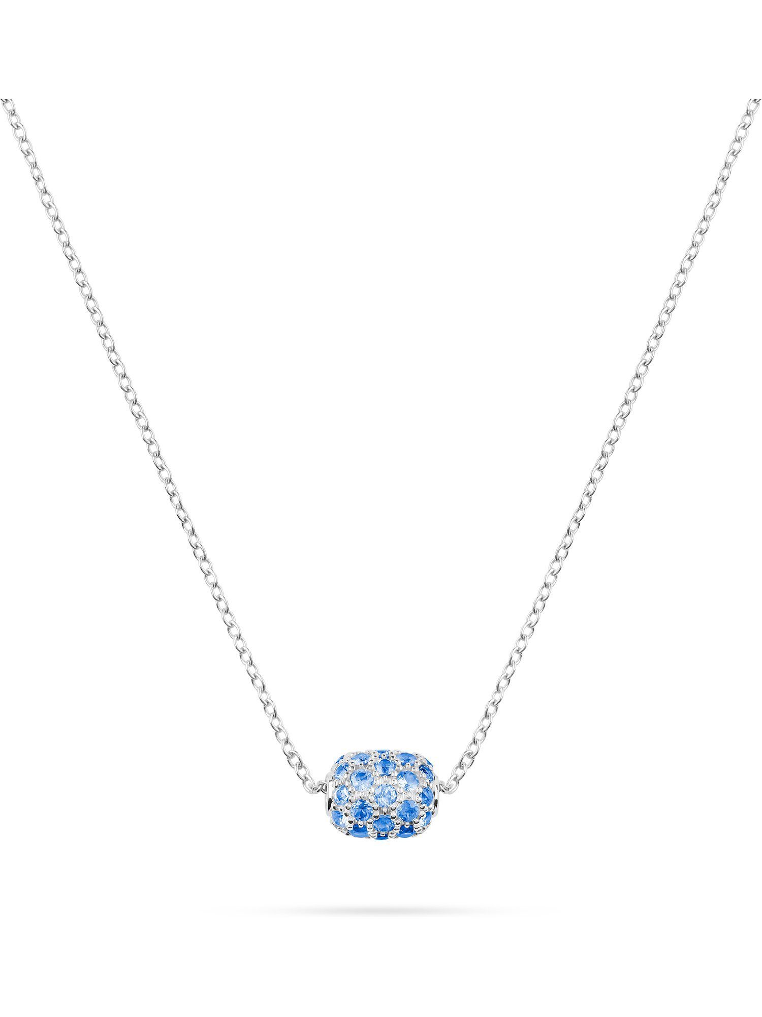 GUIA Collier GUIA Damen-Kette 40 Farbstein blau