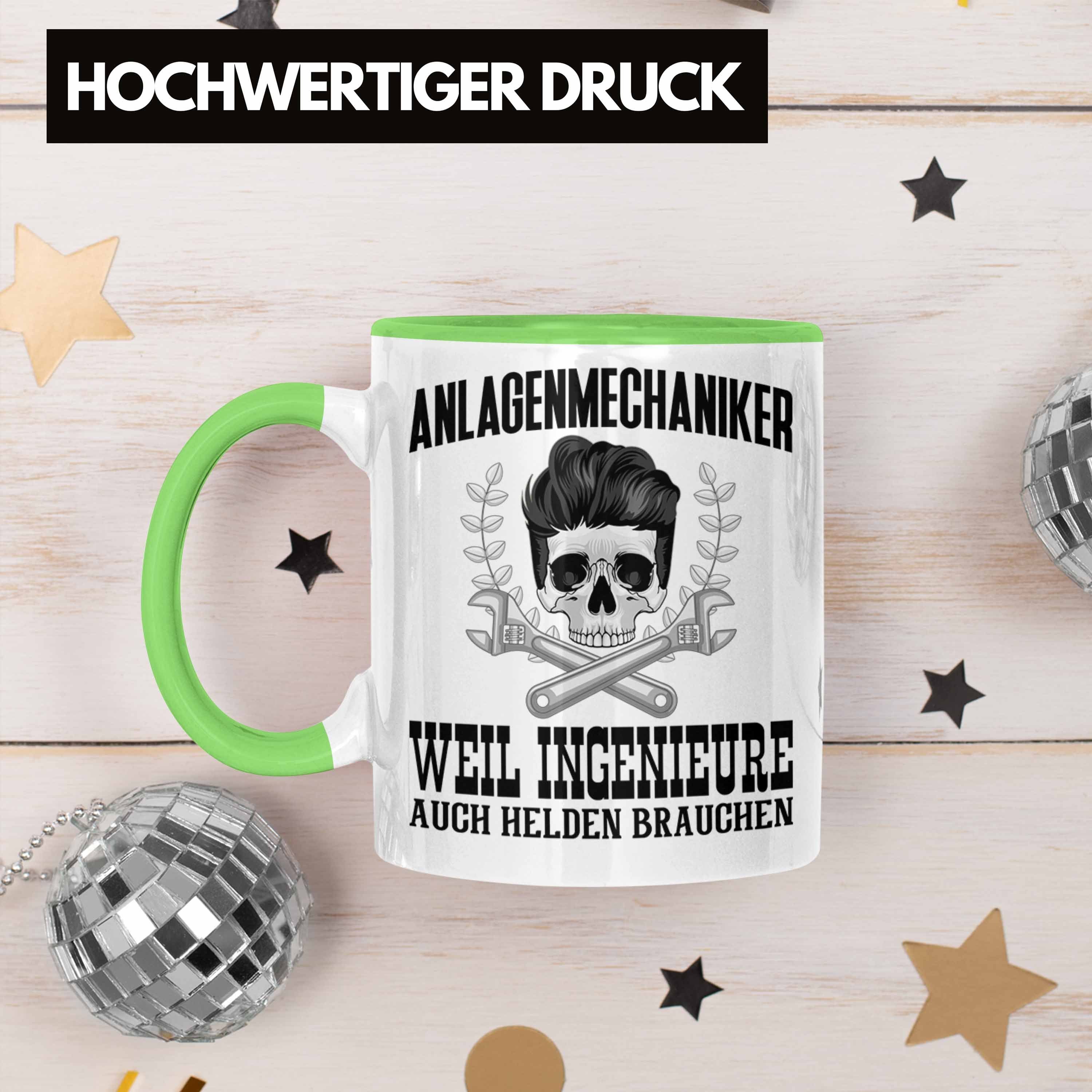 Tasse Weil Geschenk Grün Ingenieure He Anlagenmechaniker Spruch Trendation Männer Auch Tasse