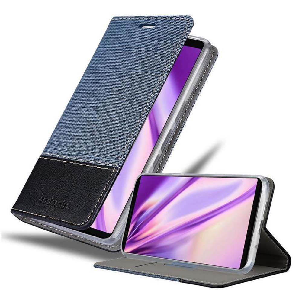 Cadorabo Handyhülle für Sony Xperia 5 Hülle Sony Xperia 5, Klappbare Handy Schutzhülle - Hülle - mit Standfunktion und Kartenfach