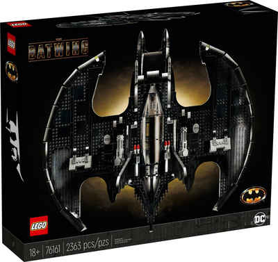 LEGO® Konstruktionsspielsteine LEGO® DC Super Heroes - Batman™ 1989 Batwing™, (Set, 2363 St)