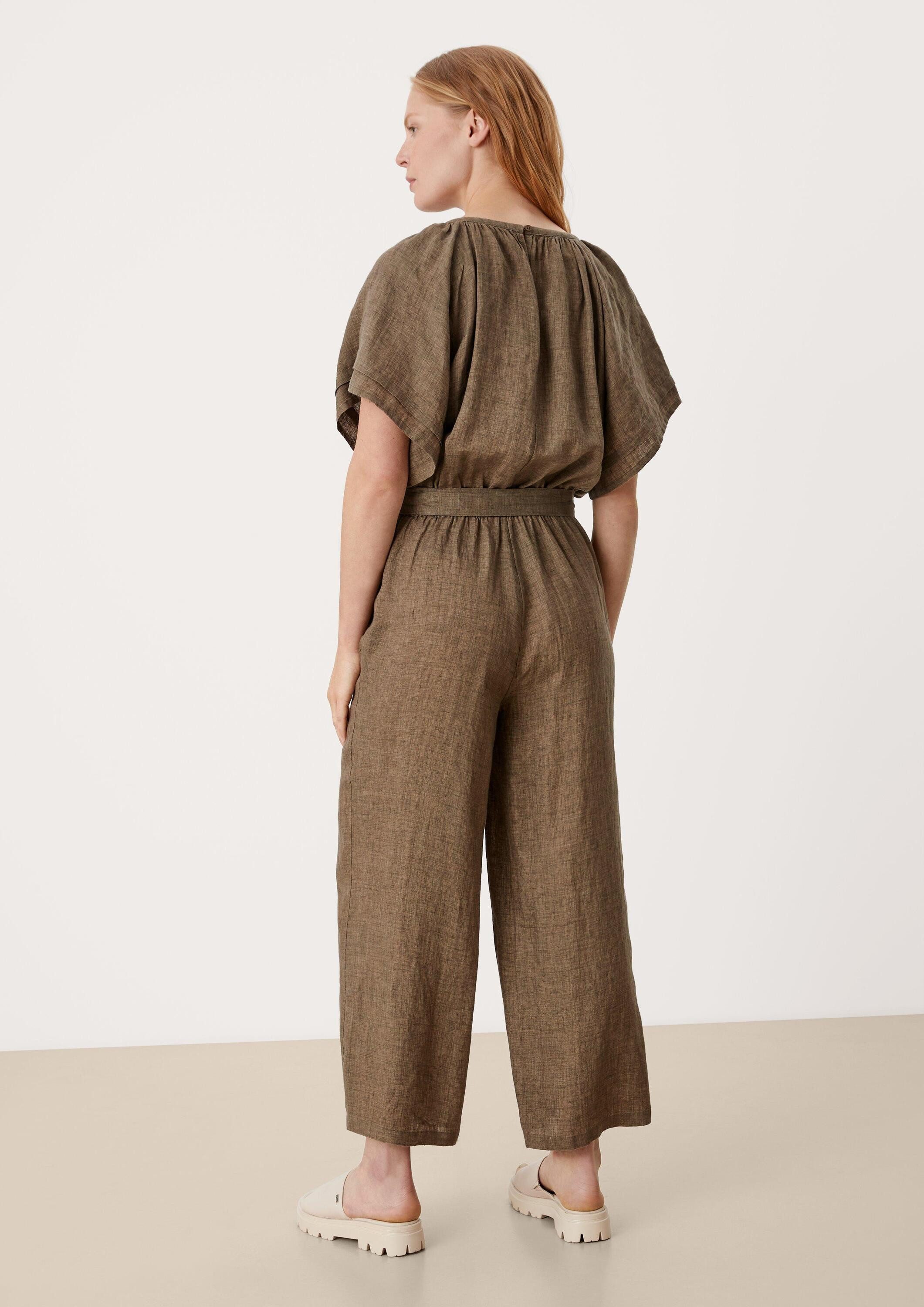 s.Oliver Jumpsuit Overall Jumpsuit aus Leinen