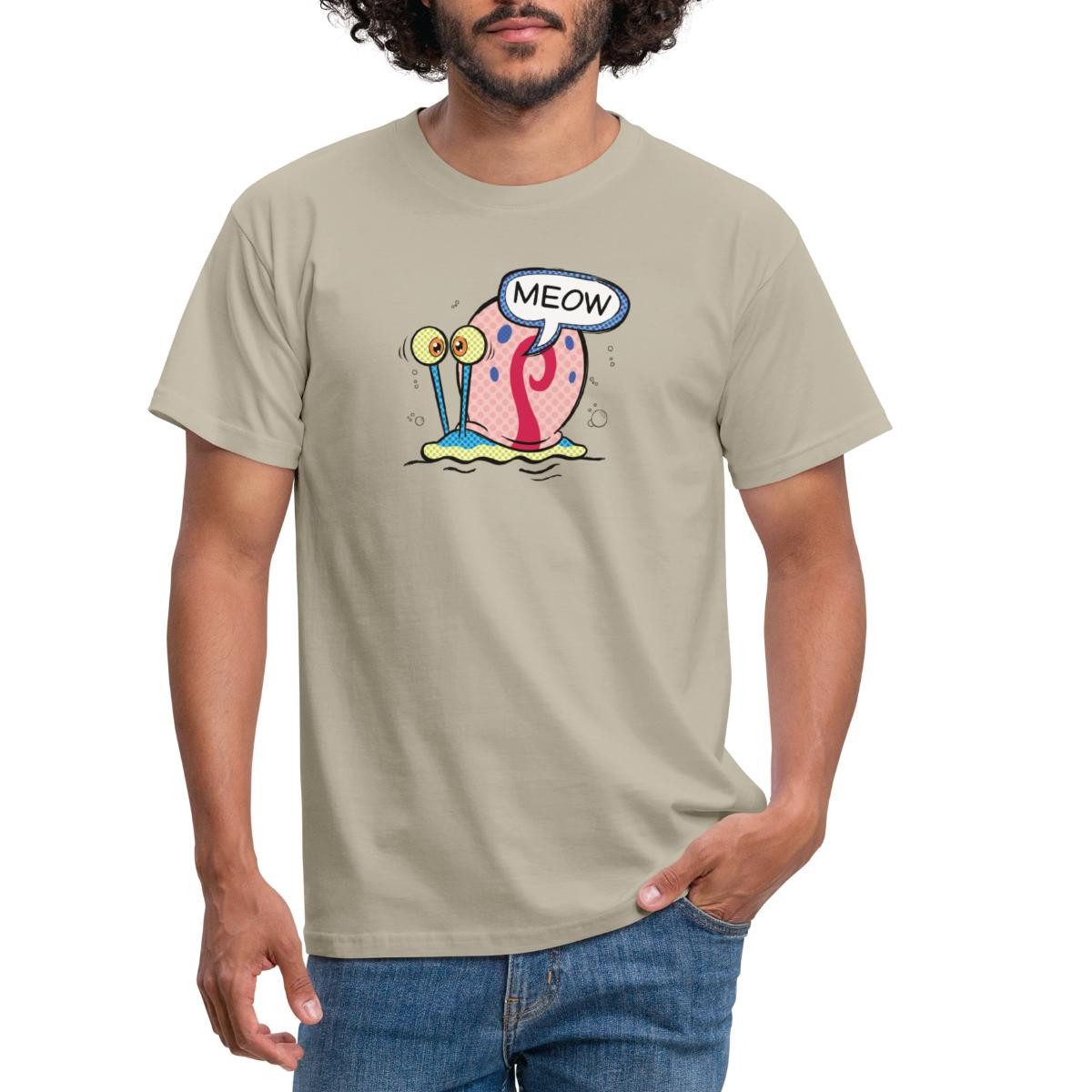 Spreadshirt T-Shirt SpongeBob Schwammkopf Gary Die günstig online kaufen