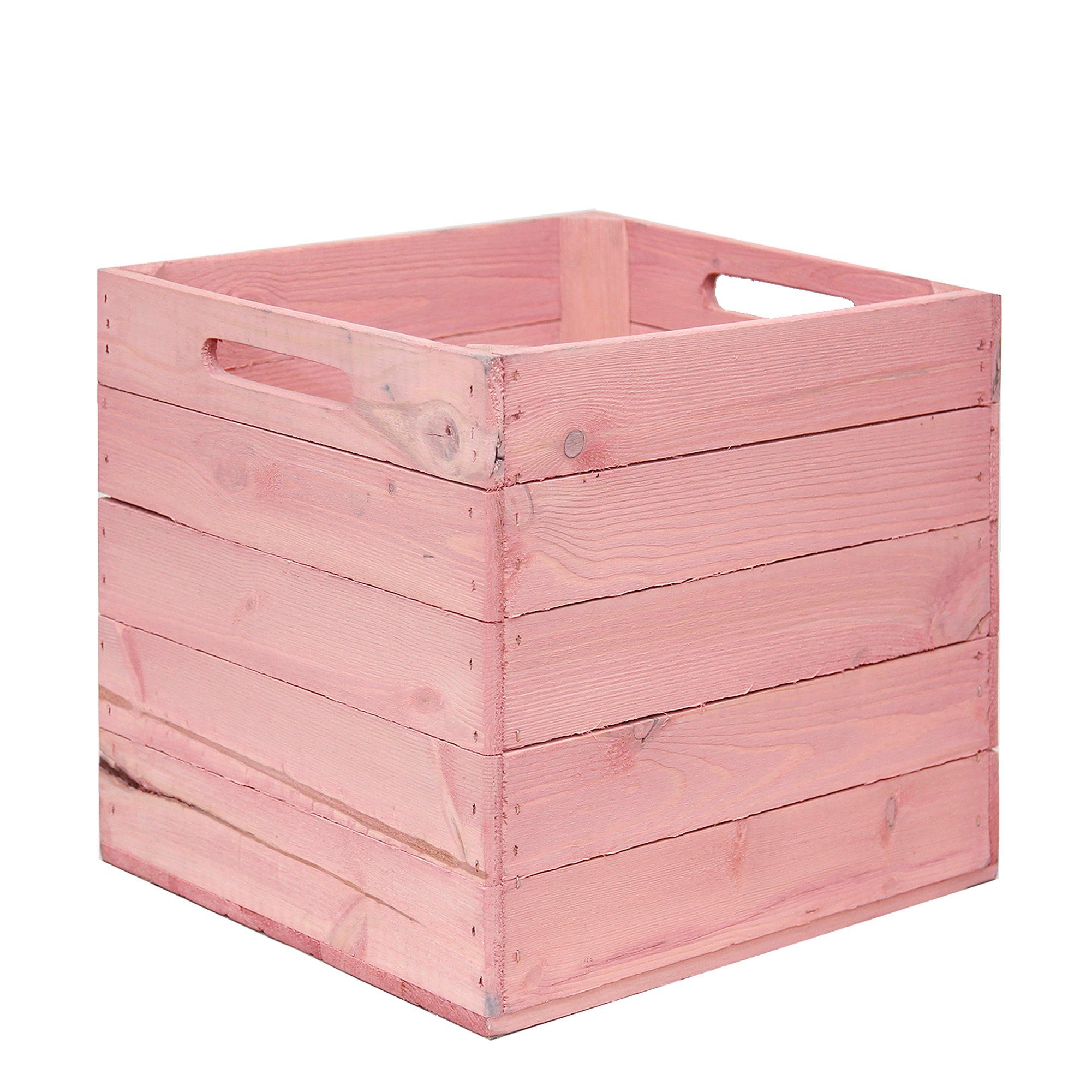 Allzweckkiste Holzkiste Rosa passend für Kallax und Expeditregale