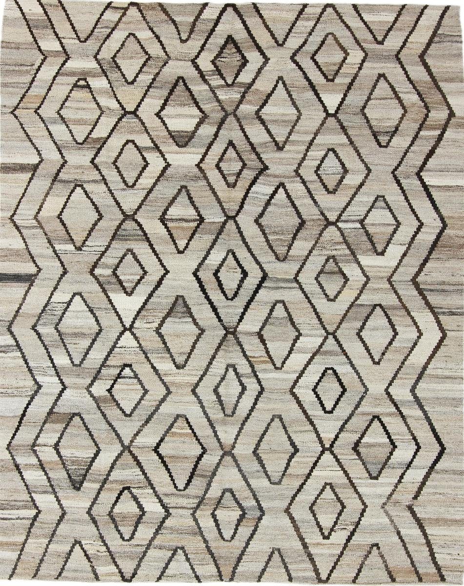 Orientteppich Kelim Afghan Berber Design 160x198 Handgewebter Moderner, Nain Trading, rechteckig, Höhe: 3 mm