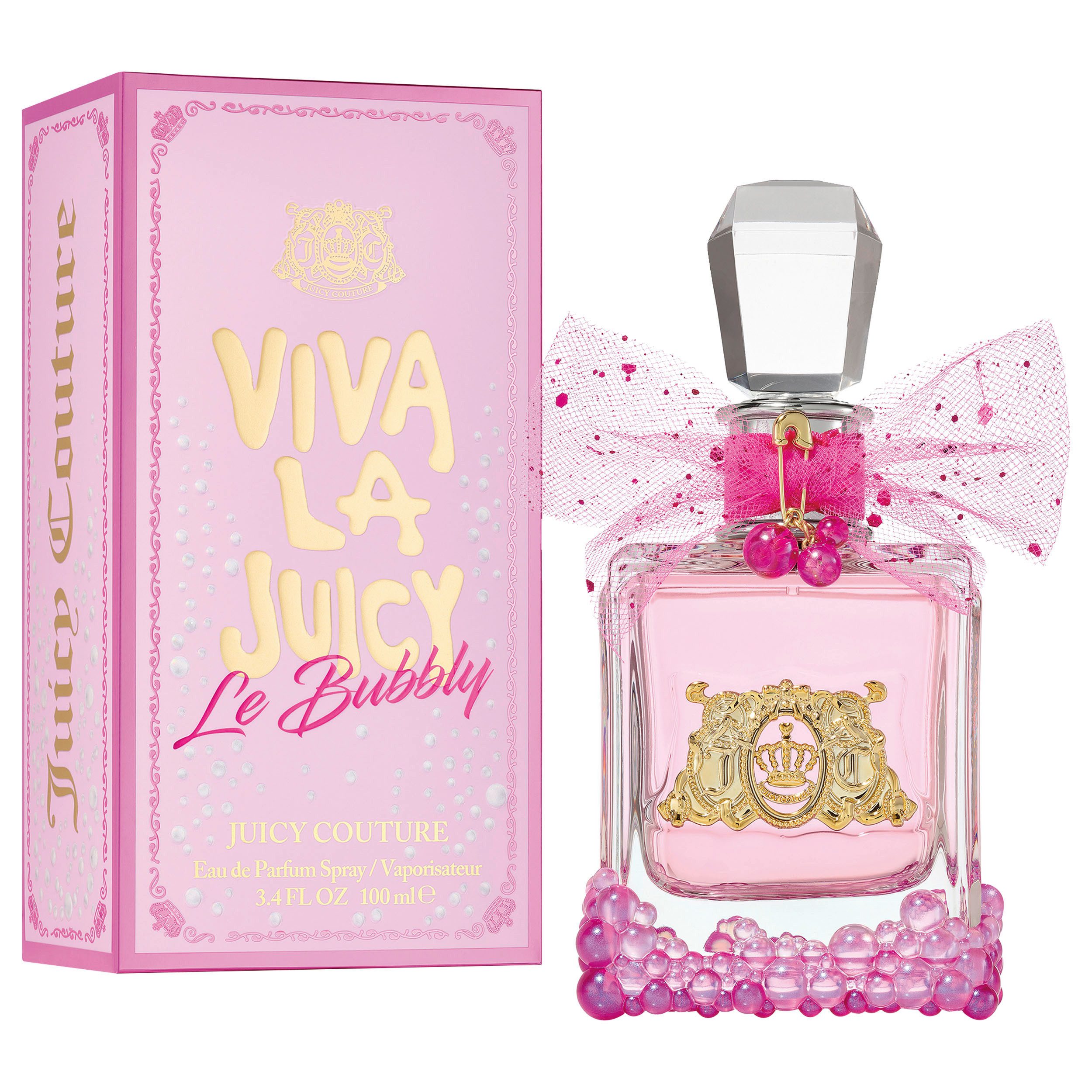 Juicy Couture Eau de Parfum VIVA LA JUICY LE BUBBLY EDP, 1-tlg., fruchtig-blumiger Duftcharakter