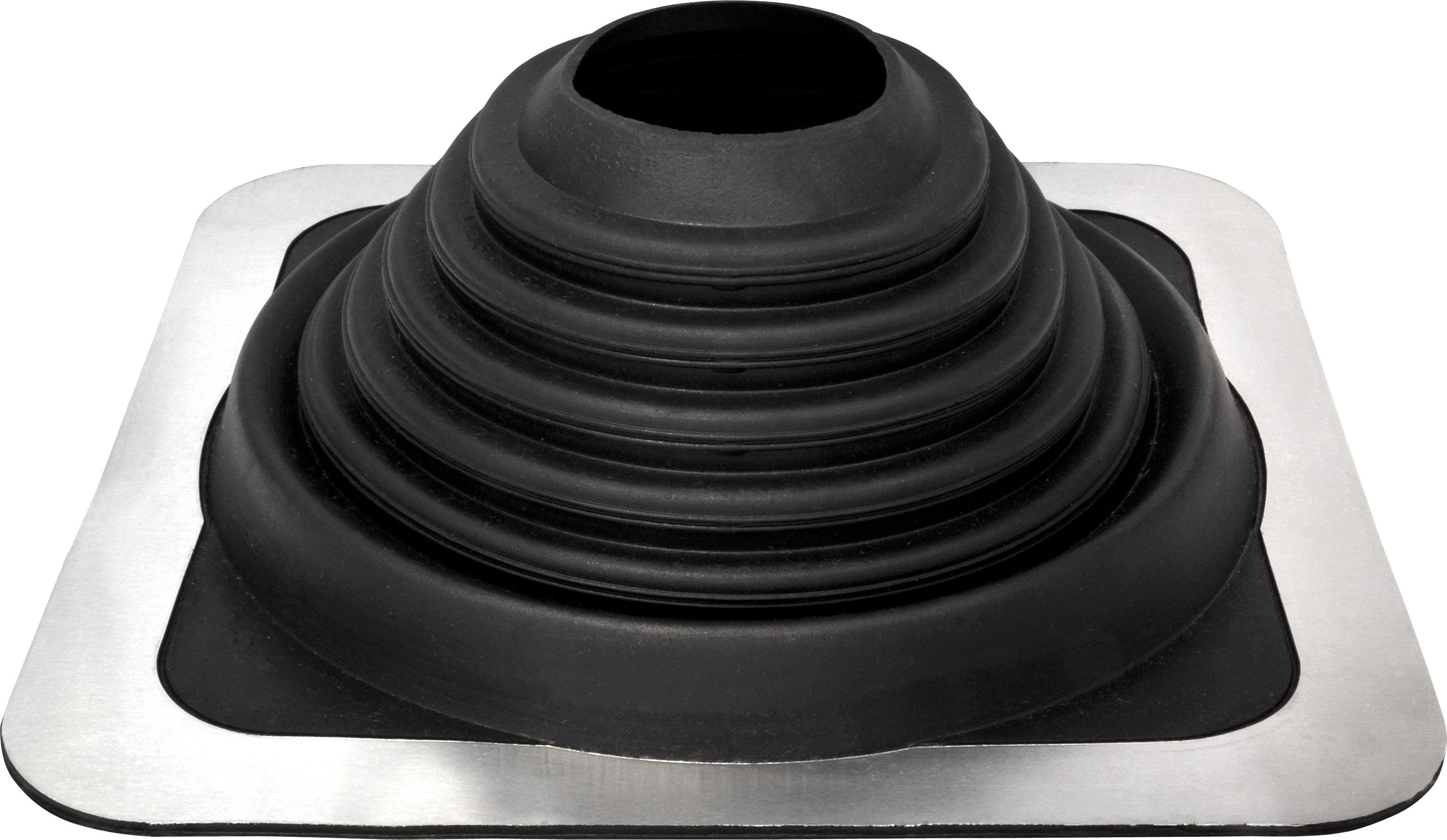 Silisto Dichtmanschette Rohrmanschetten EPDM für Rohr Ø6,4-70mm, Grundfl. 114x114mm