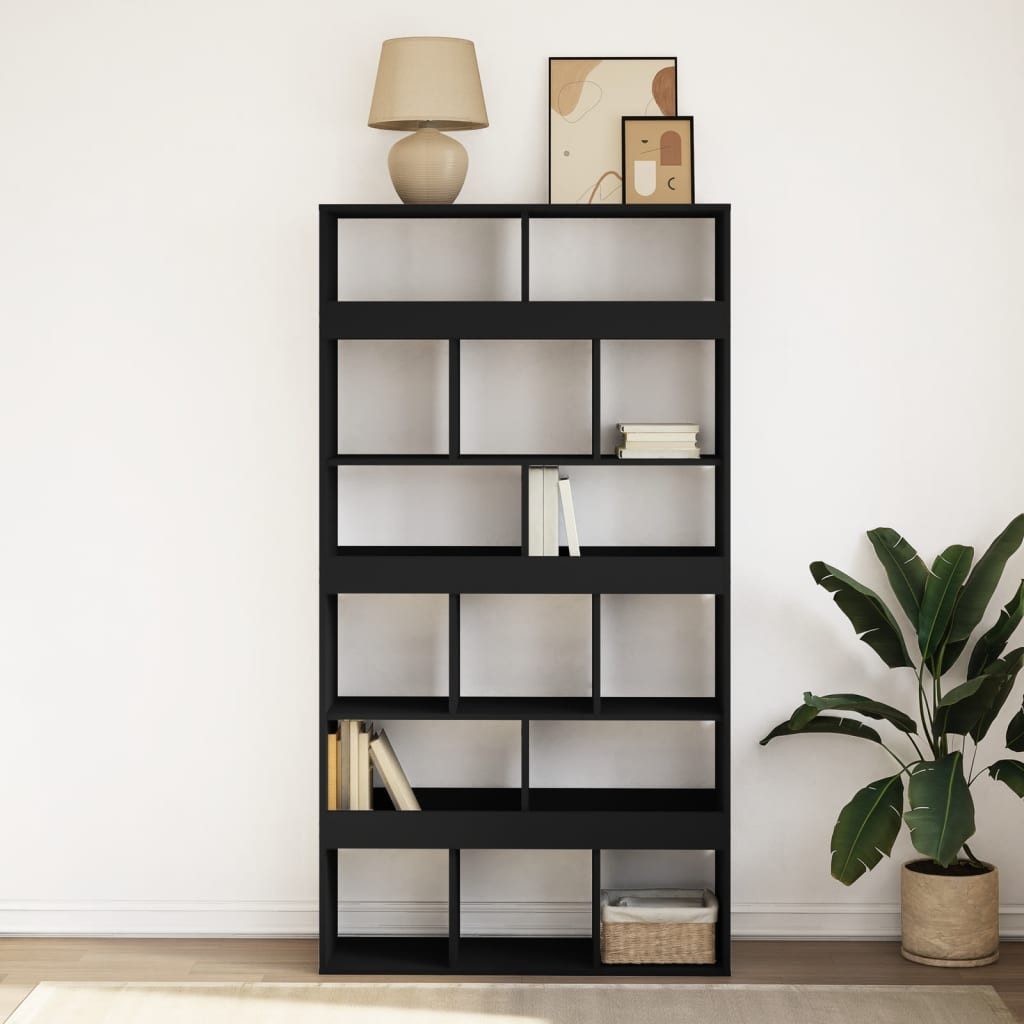 vidaXL Bücherregal Bücherregal Schwarz 100x33x187,5 cm günstig online kaufen
