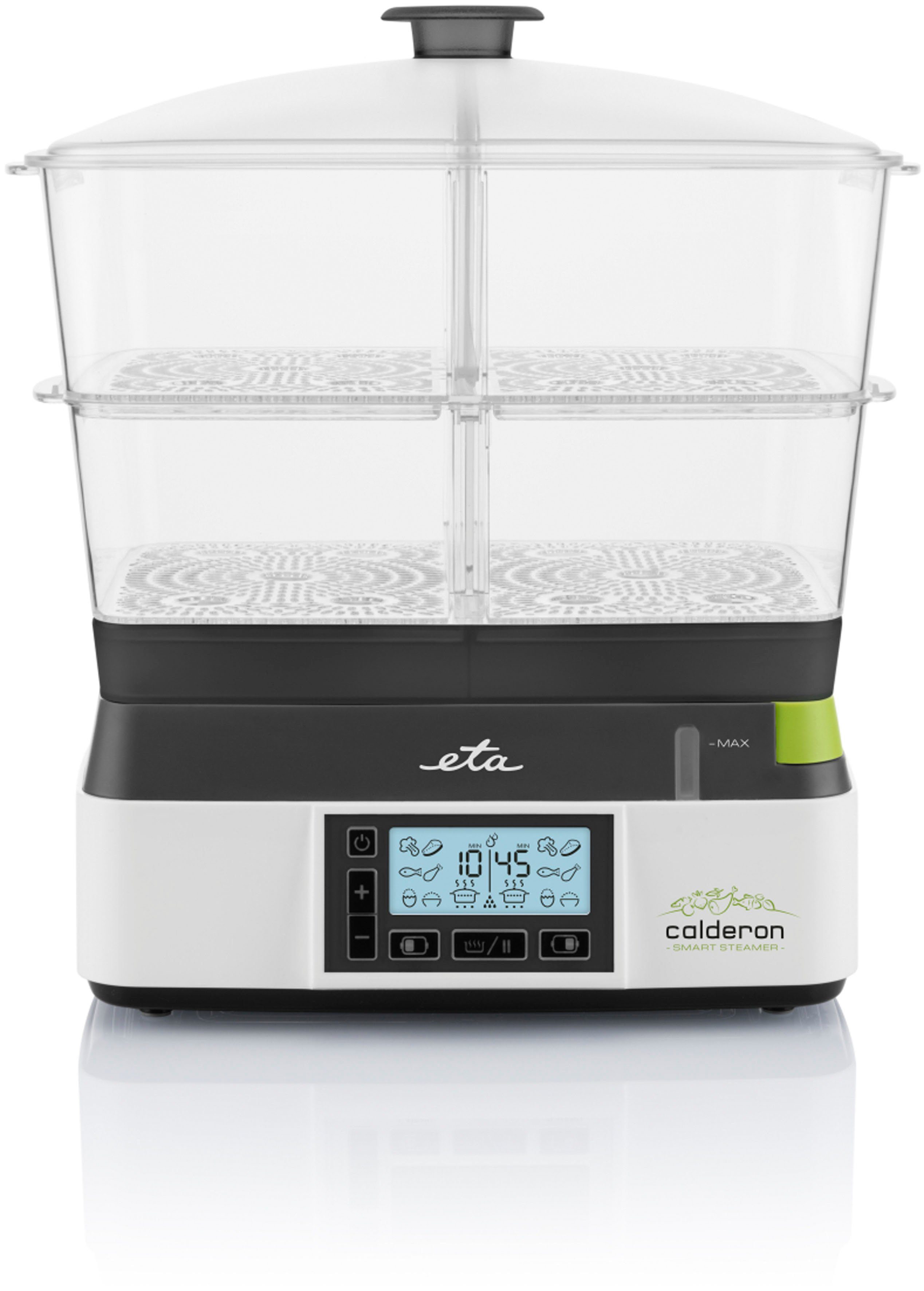 eta Dampfgarer CARLDERON II, ETA113490010, 1800 W, 6 automatische Programme