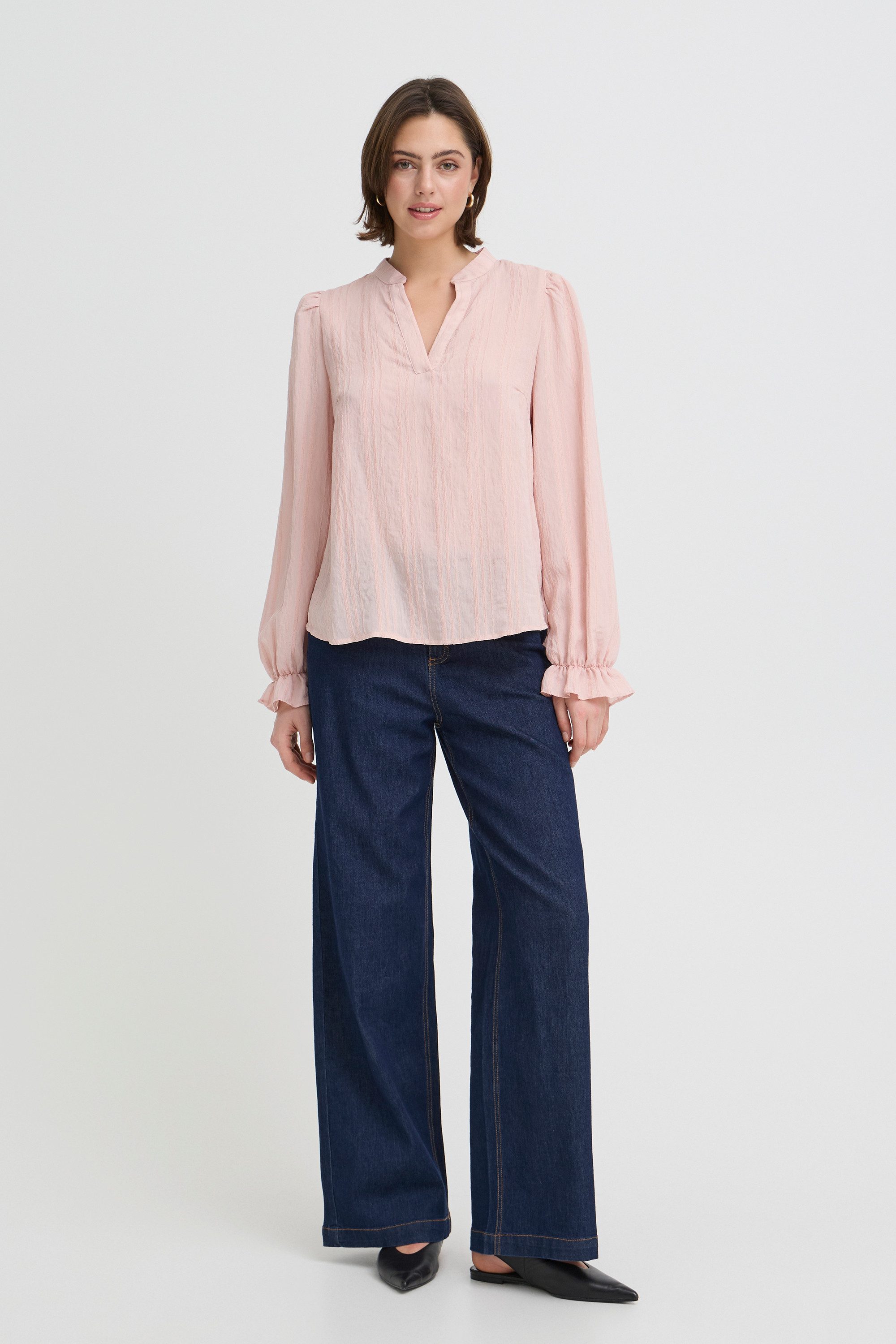 fransa Langarmbluse Langarm FRVALMA