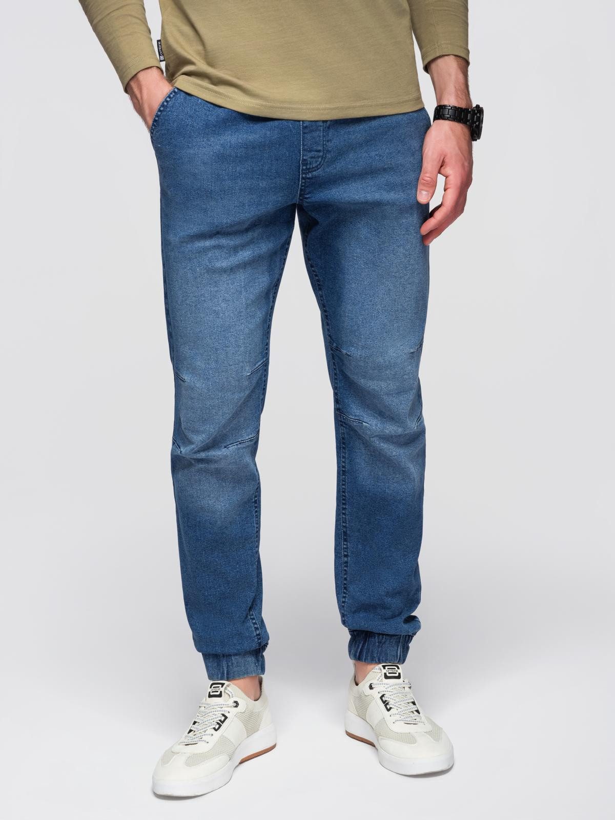 OMBRE Jeansjeggings Herrenjeans-Jeggings mit Wascheffekt günstig online kaufen