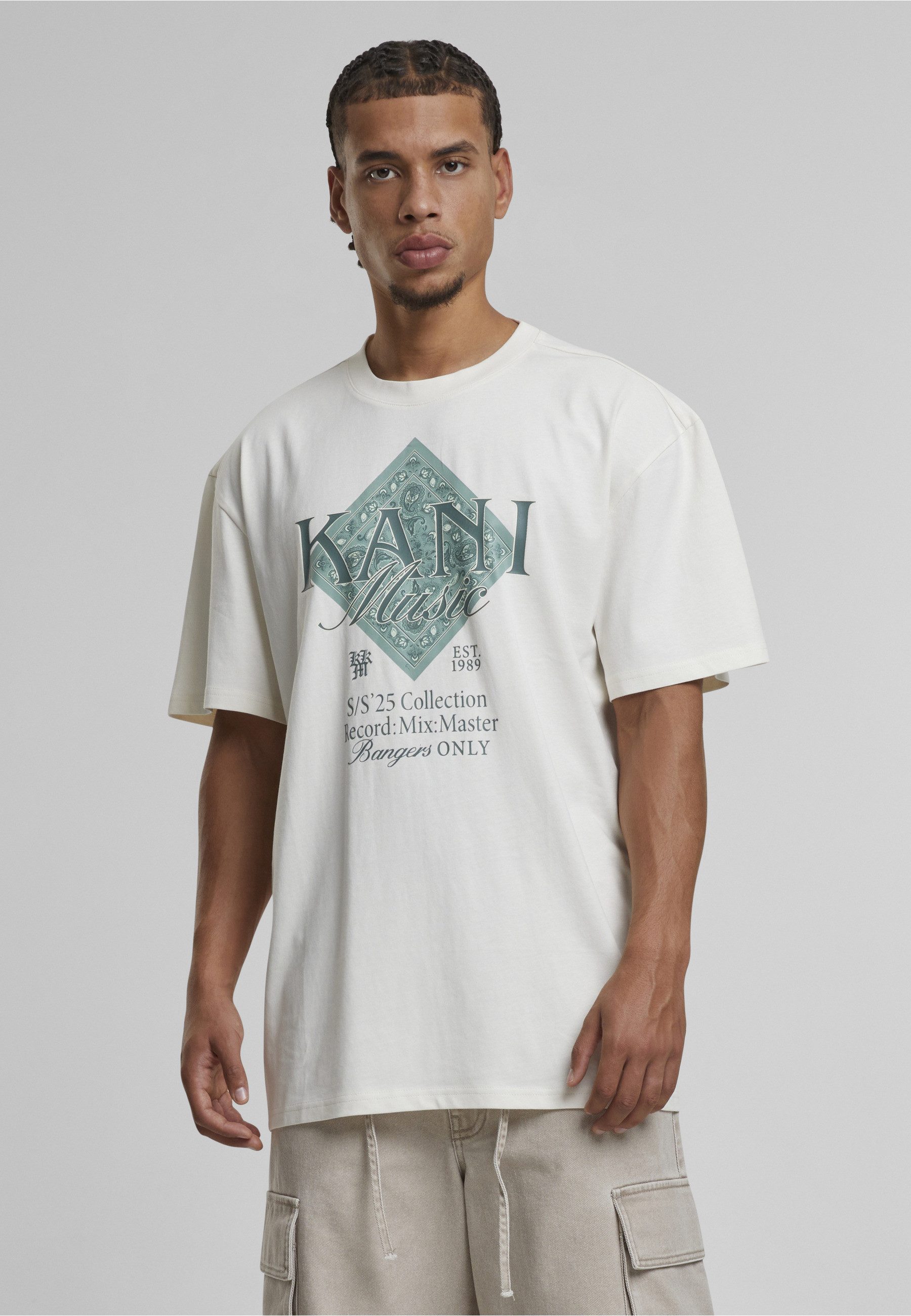 Karl Kani T-Shirt Karl Kani Kani Music Paisley Print T-Shirt (1-tlg)