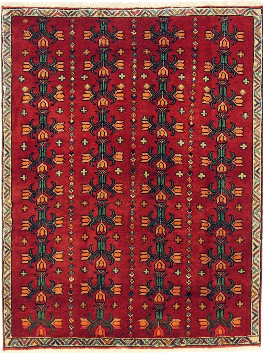 Orientteppich Ghashghai 105x141 Handgeknüpfter Orientteppich rechteckig, / mm Perserteppich, Trading, Höhe: 12 Nain