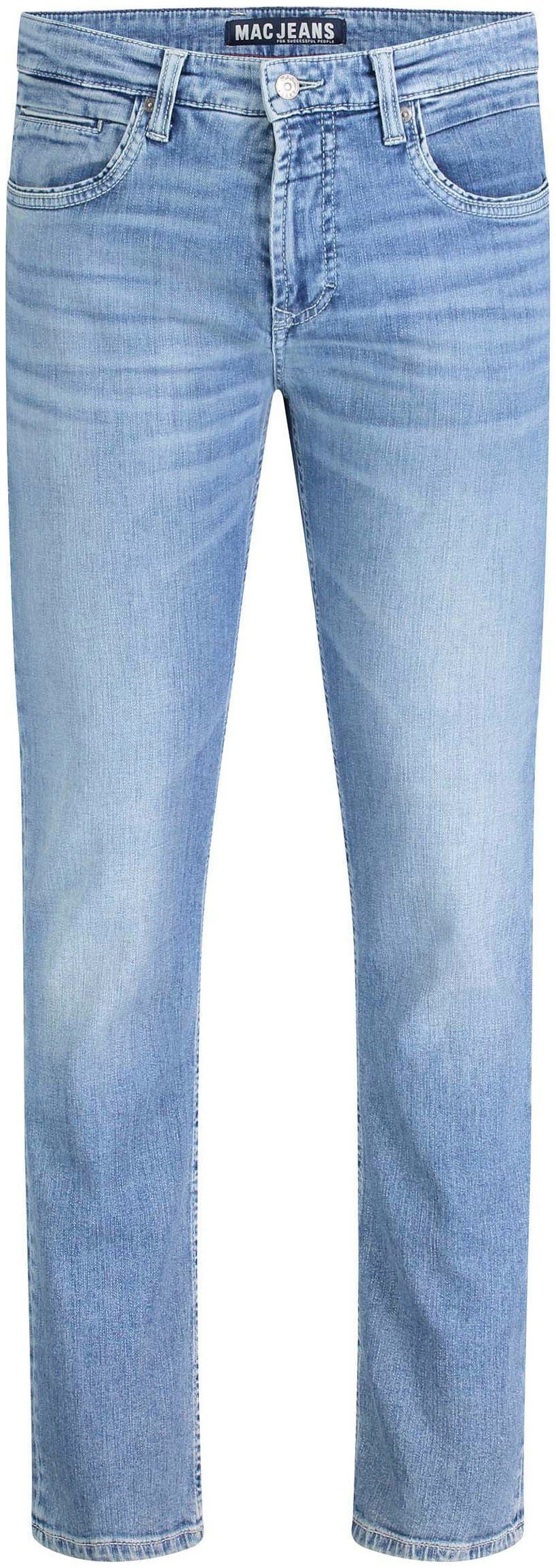 MAC Straight-Jeans mid Pipe blue vintage Arne