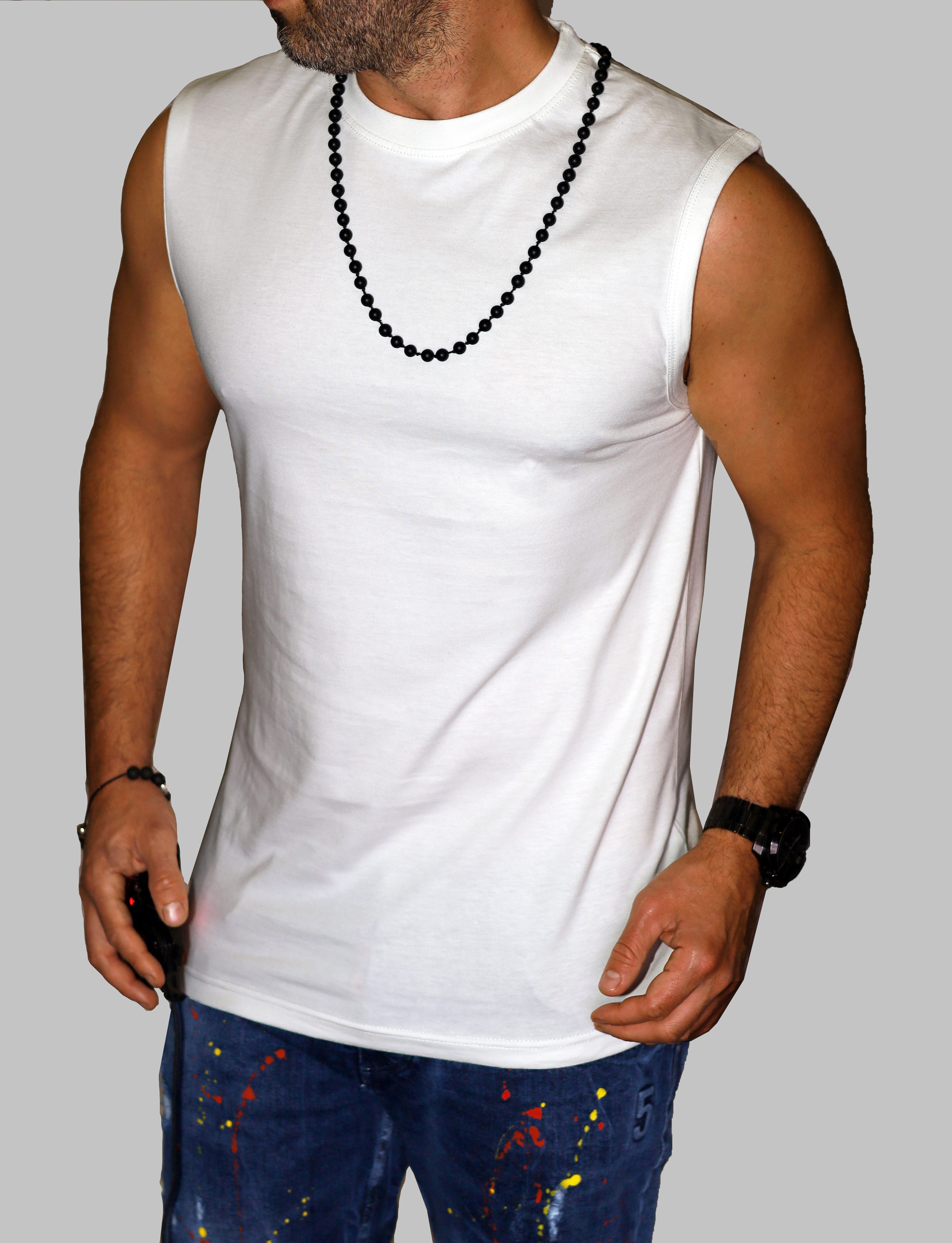 RMK Tanktop Herren Tanktop Muscleshirt Muskelshirt Gym Rip Shirt Fitness Är günstig online kaufen