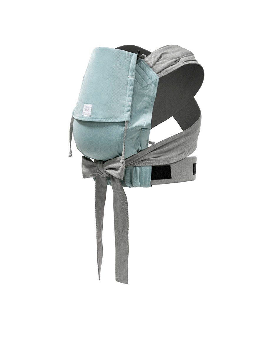 Stokke Babytrage Limas™ Babytrage - Half Buckle Babytrage für optimalen Komfort & Halt Turquoise Grey Melan