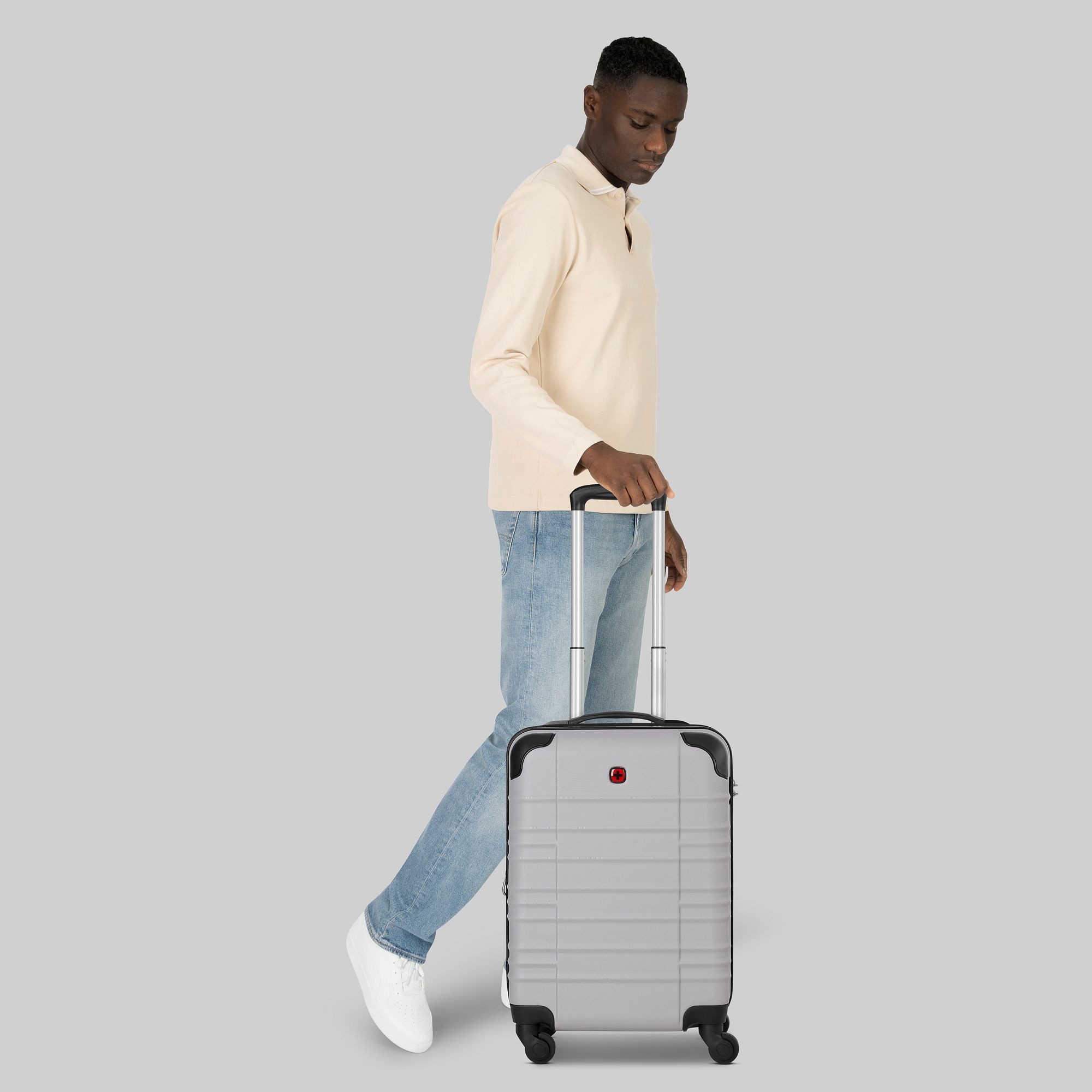 Wenger Handgepäck-Trolley Amplar Evo, 4 Rollen, ABS