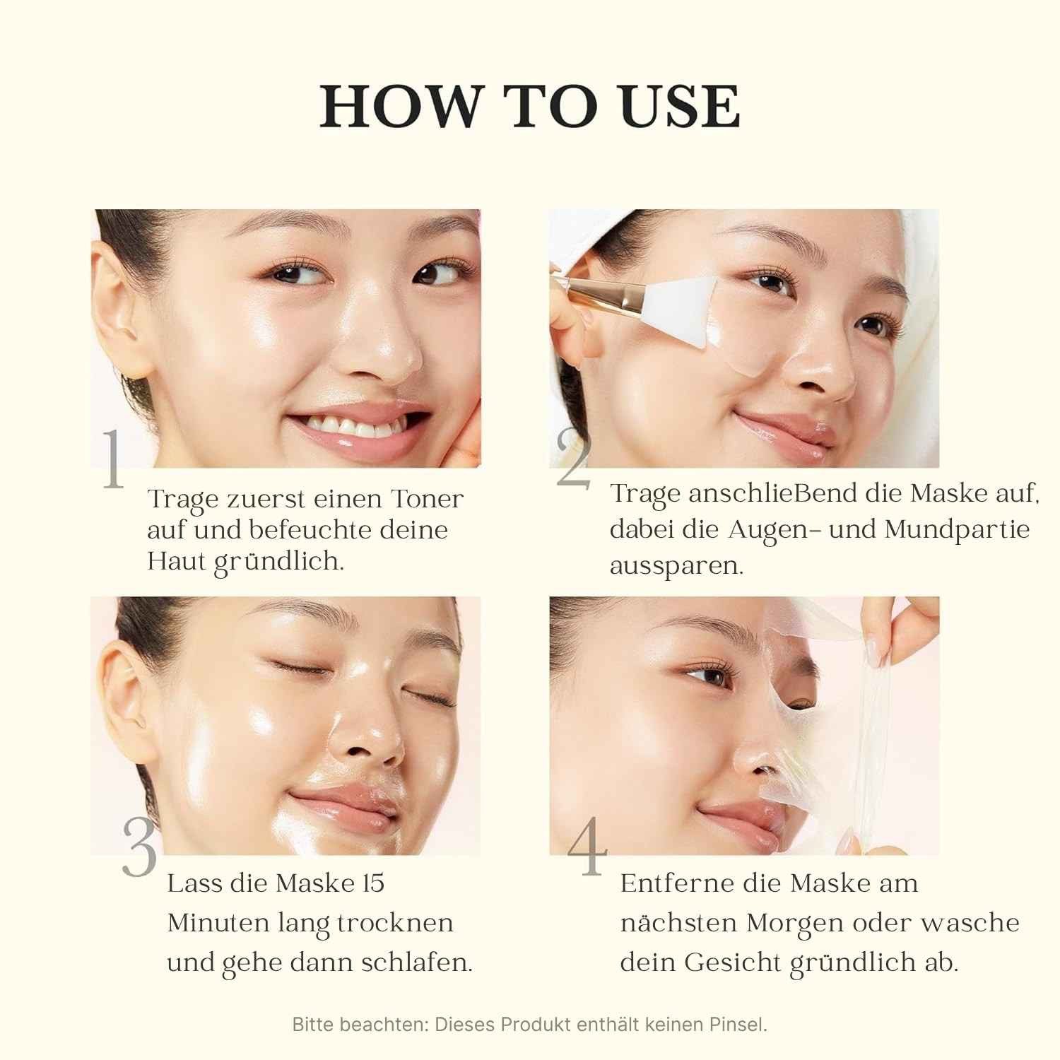 Medicube Gesichtsmaske Turmeric Night Wrapping Peel Off Mask – mit Kojic Acid & Collagen für junge Haut – 8h intensive Pflege, – Gleichmäßiger Teint & jugendlicher Glow