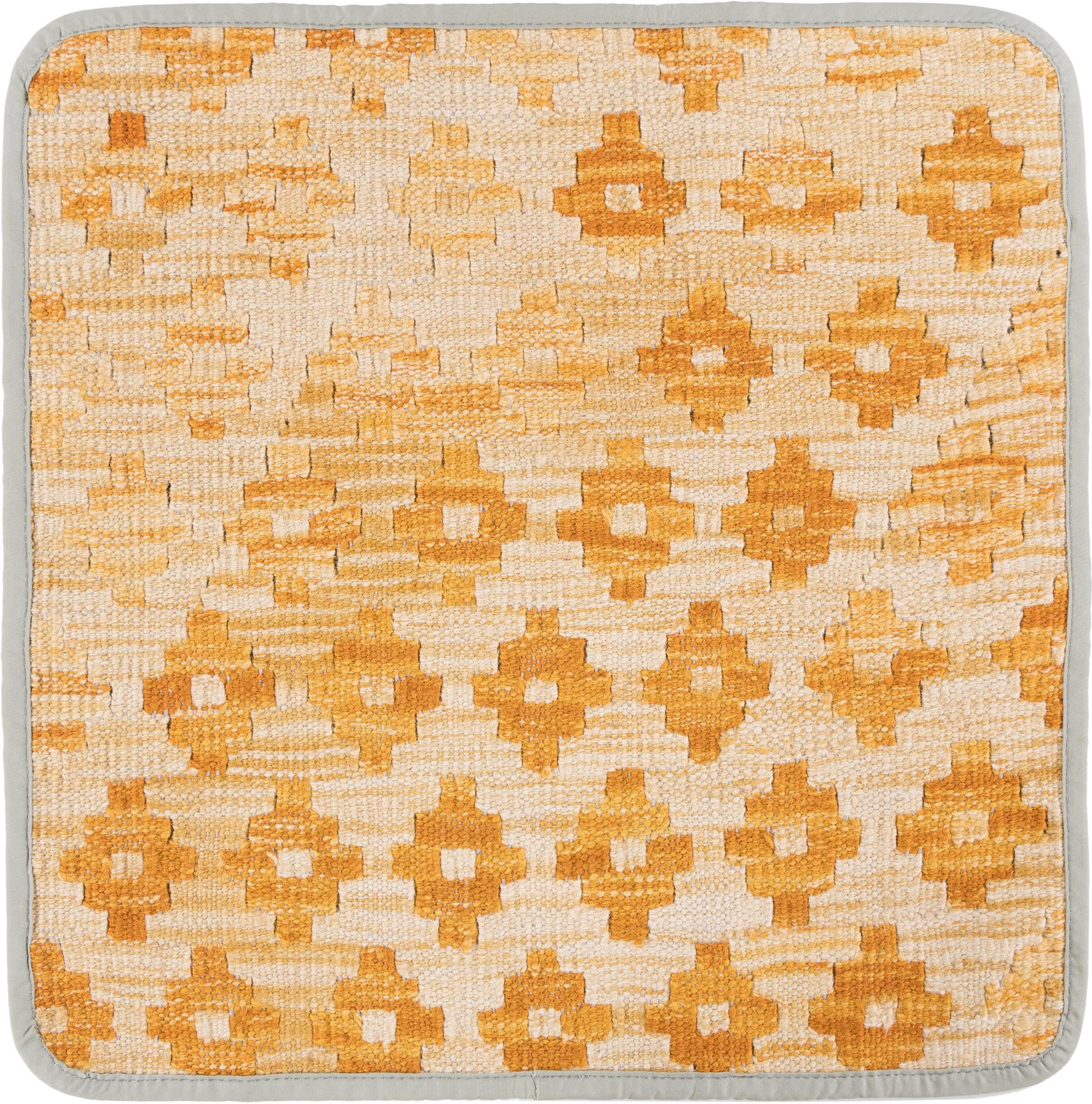 Nain Trading Orientteppich Kelim Afghan Kissenbezug 45x45 Handgewebter Orientteppich Quadratisch, quadratisch, Höhe: 5 mm
