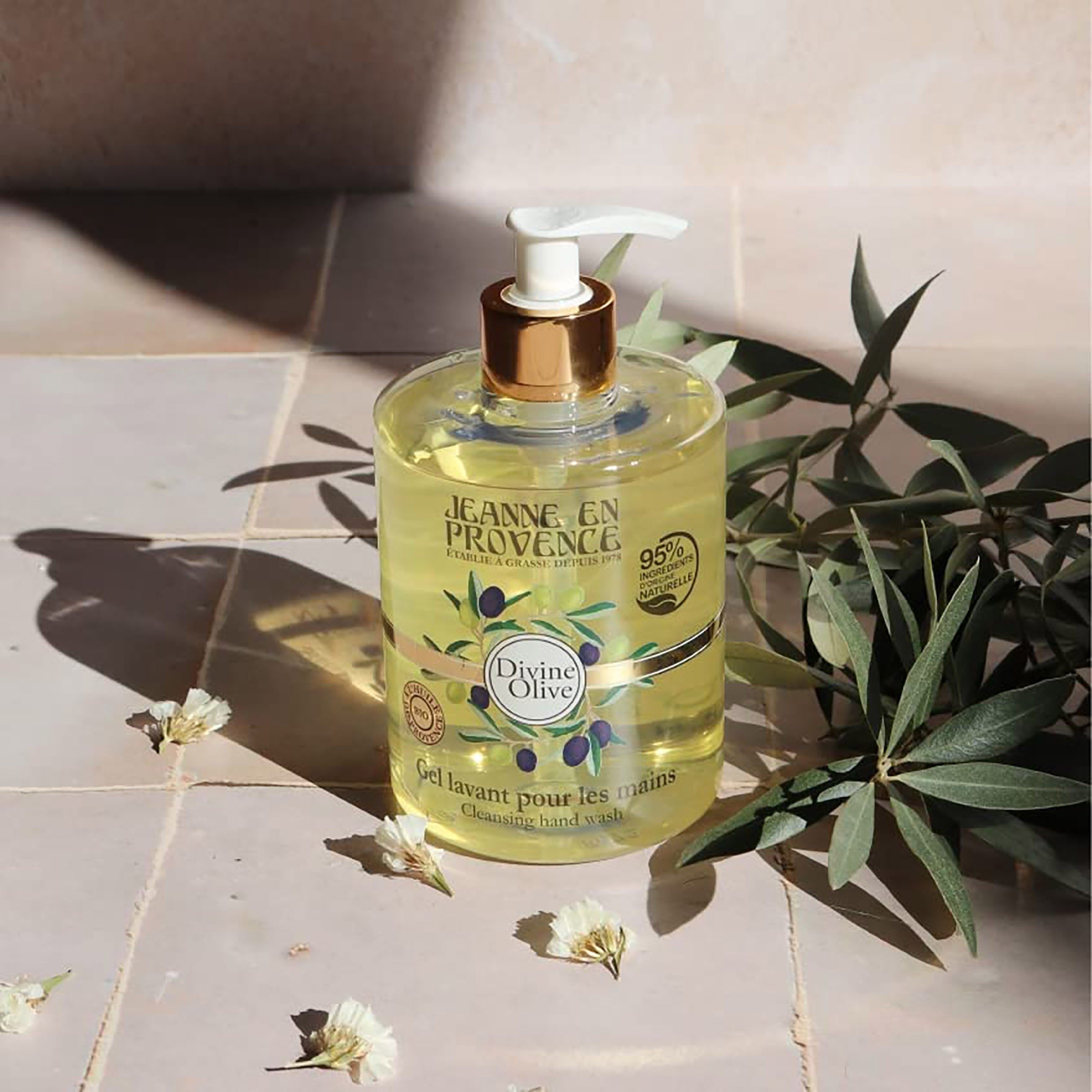 Jeanne En Provence Flüssigseife Jeanne en Provence - Divine Olive sanfte flüssige Handseife