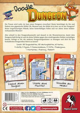 Pegasus Spiele Spiel, Doodle Dungeon (deutsche Ausgabe)