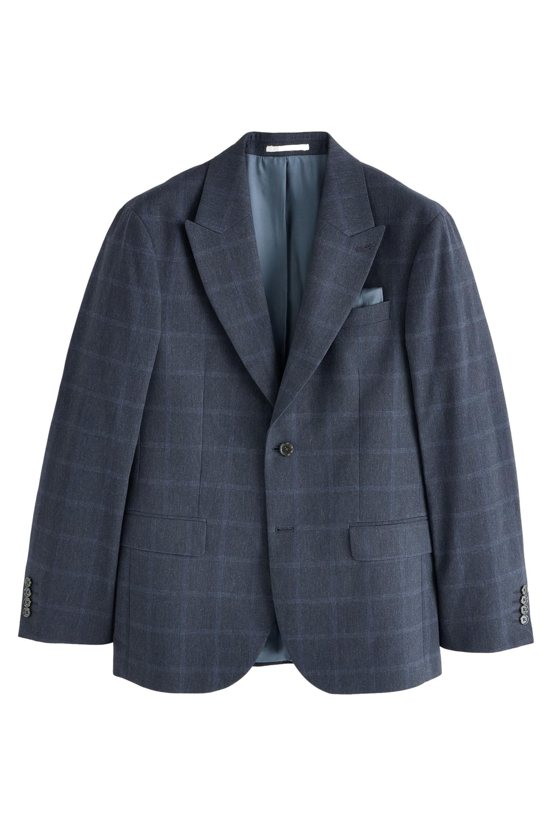 Next Sakko Regular Fit Anzugsakko mit Fensterkaros (1-tlg)