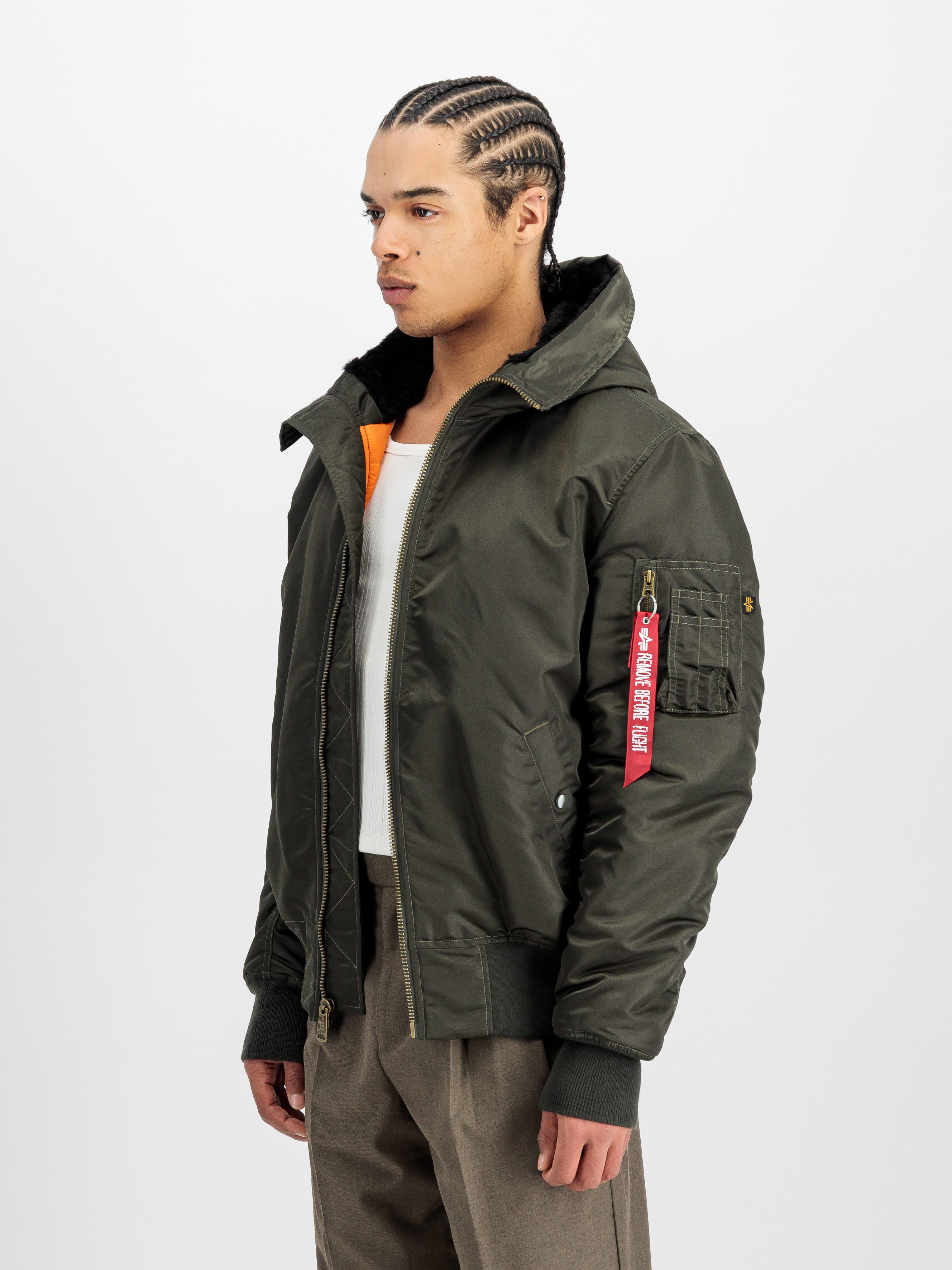 Alpha Industries Bomberjacke MA-1 HOODED günstig online kaufen