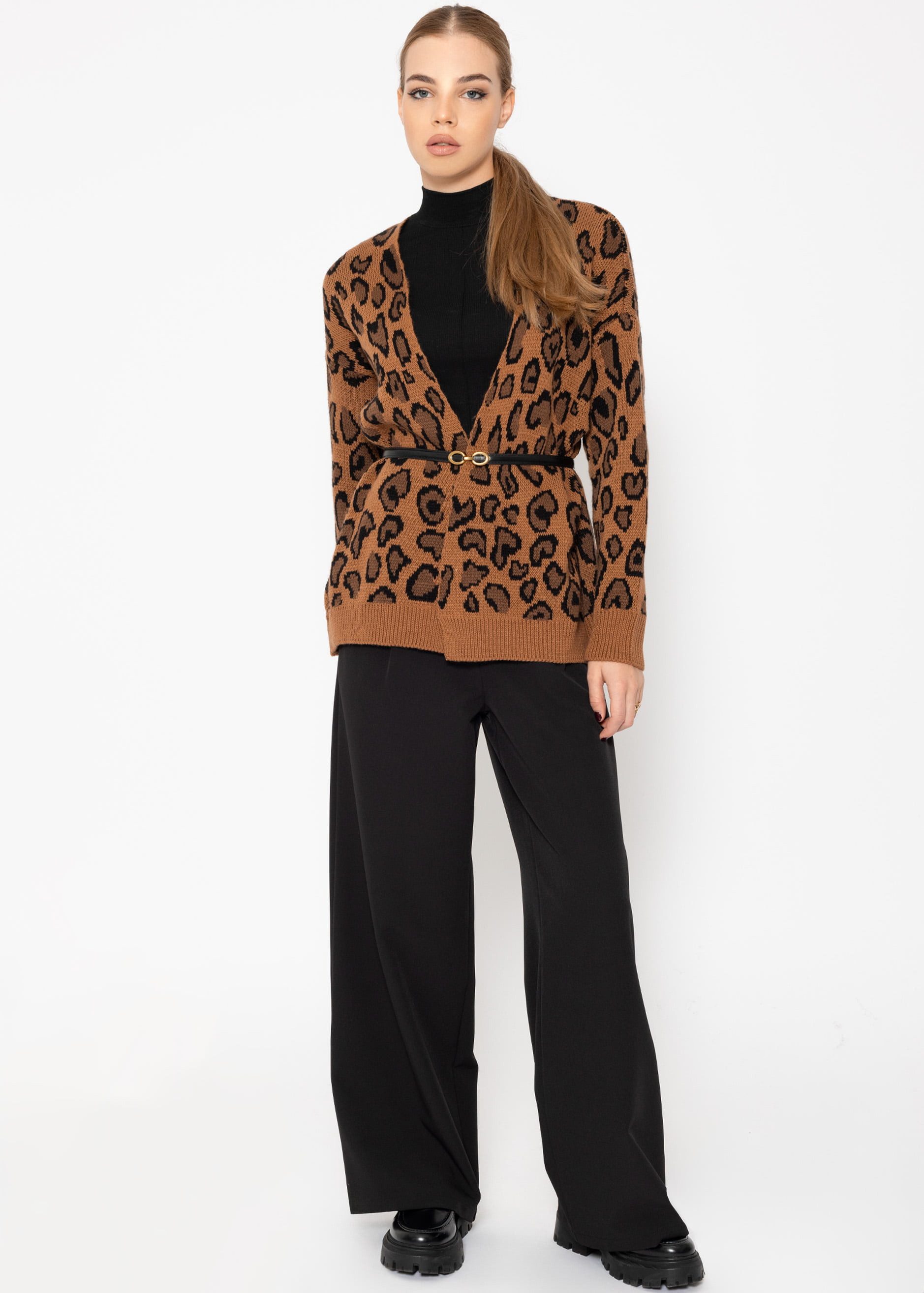 SASSYCLASSY Cardigan Leo Strickweste Damen mit günstig online kaufen