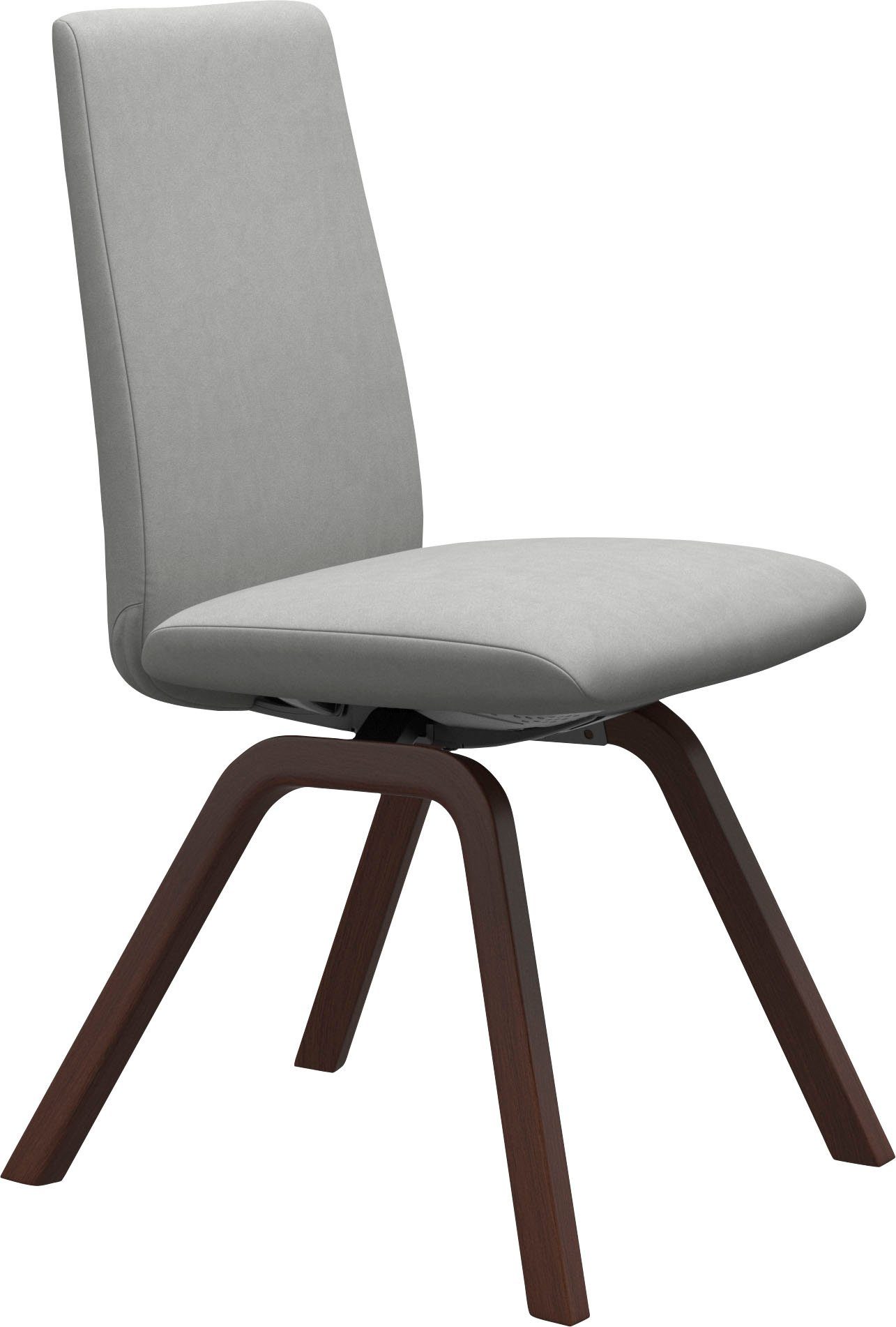 Stressless® Polsterstuhl Laurel, Low Back, Größe M, mit schräggestellten Beinen in Walnuss