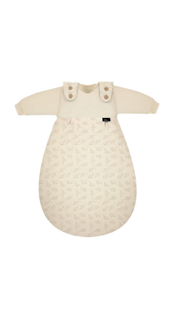 Alvi® Babyschlafsack Baby-Mäxchen 3-teilig Bio-Baumwolle (3 tlg., 1x Außensack, 2x Innensack), TOG Wert: 2.5