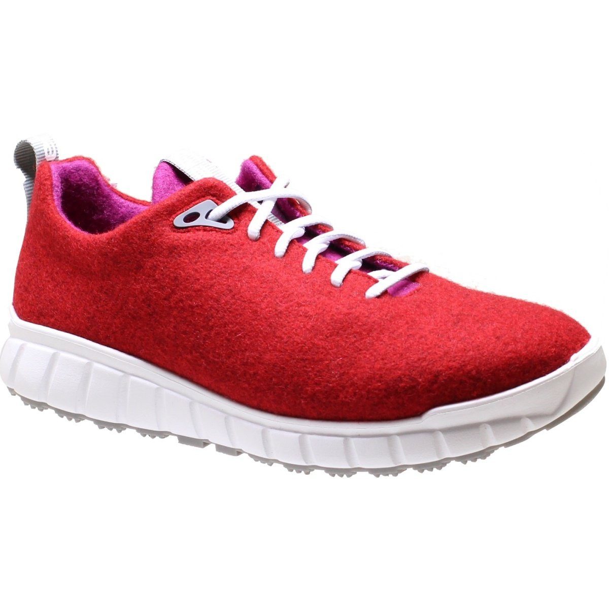 Ganter Evo Merinowolle (Merino-Walkloden für guten Klimakomfort) rot/pink Sneaker