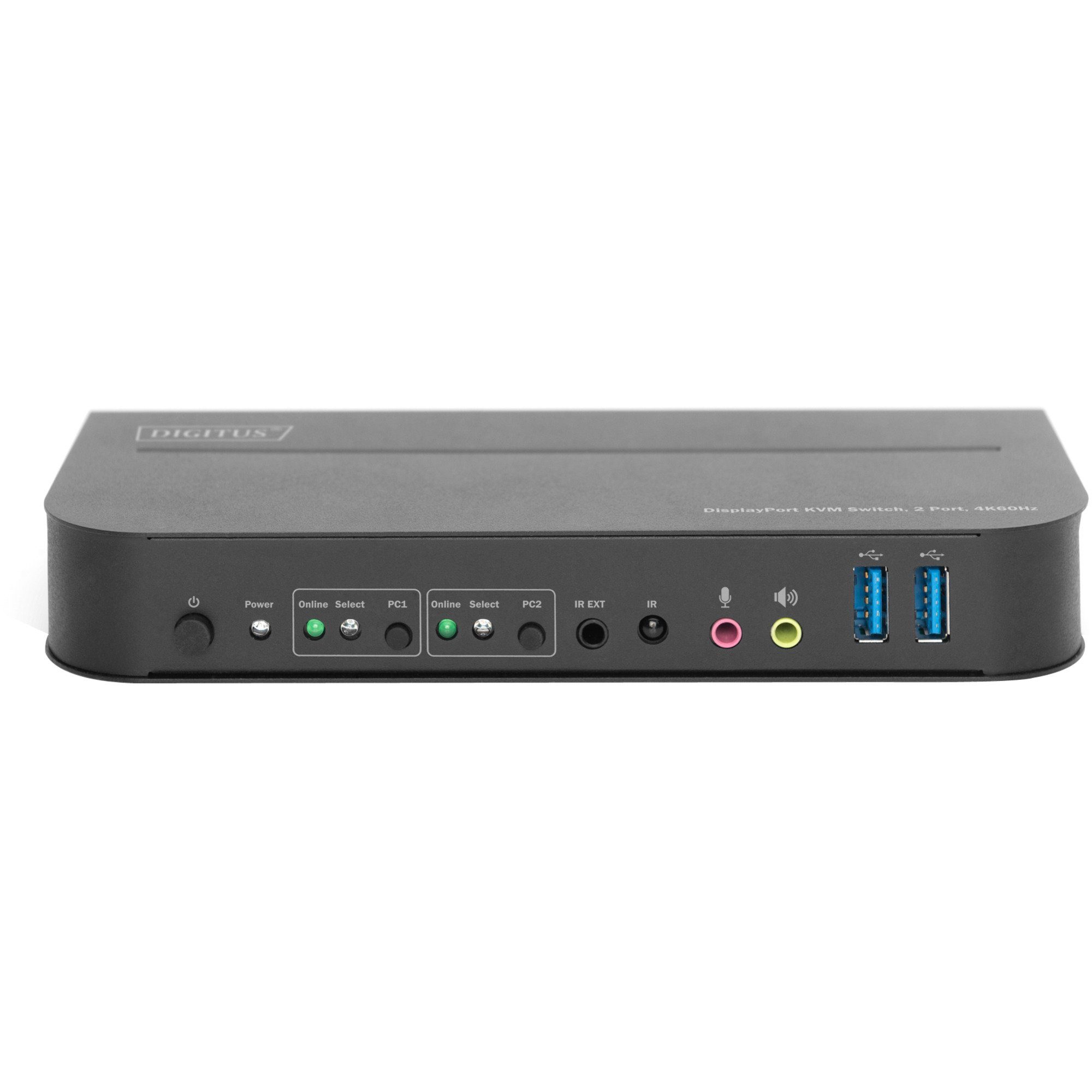 VGA-Switch Digitus KVM-Switch 2-Port 4K60Hz