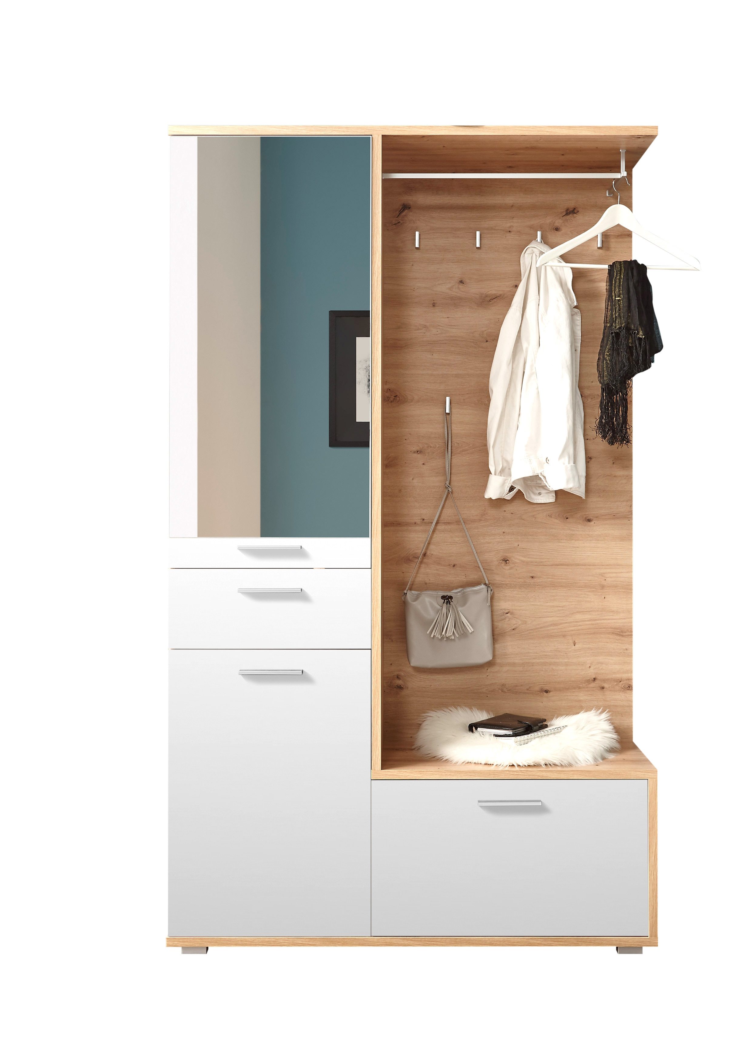 Bega Consult Garderoben-Set Kompaktgarderobe ENTRA