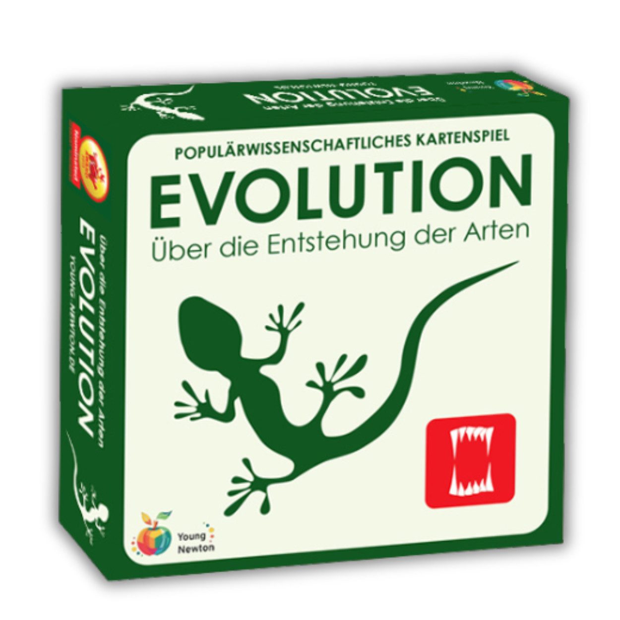 Young Newton Spiel Evolution - über die Entstehung der Arten. Strategisches Brettspiel, Familienspiel, Strategiespiel, Gesellschaftsspiel, edukatives Spiel