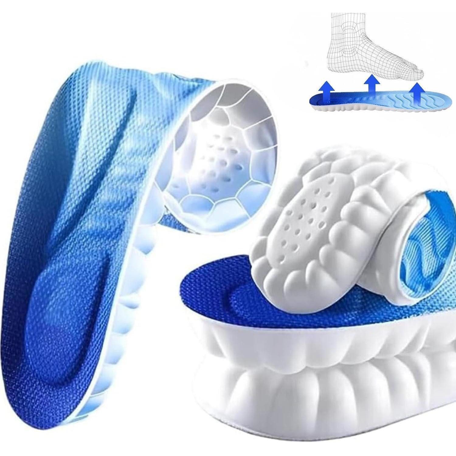 LuxusKollektion orthopädische Schuheinlagen Komfort Memory Foam Einlegesohlen für Herren Damen