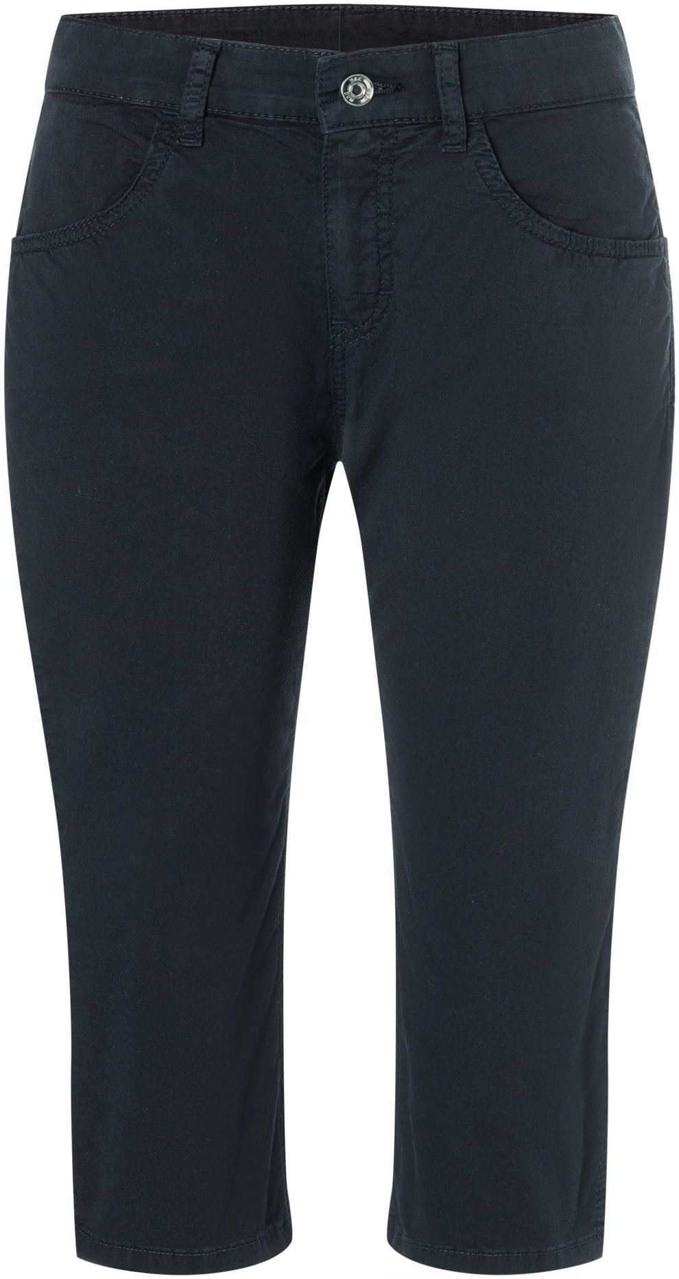 MAC Caprihose Capri-Summer-Clean Sommerhose Kniebedeckend mit kleinem Schli günstig online kaufen