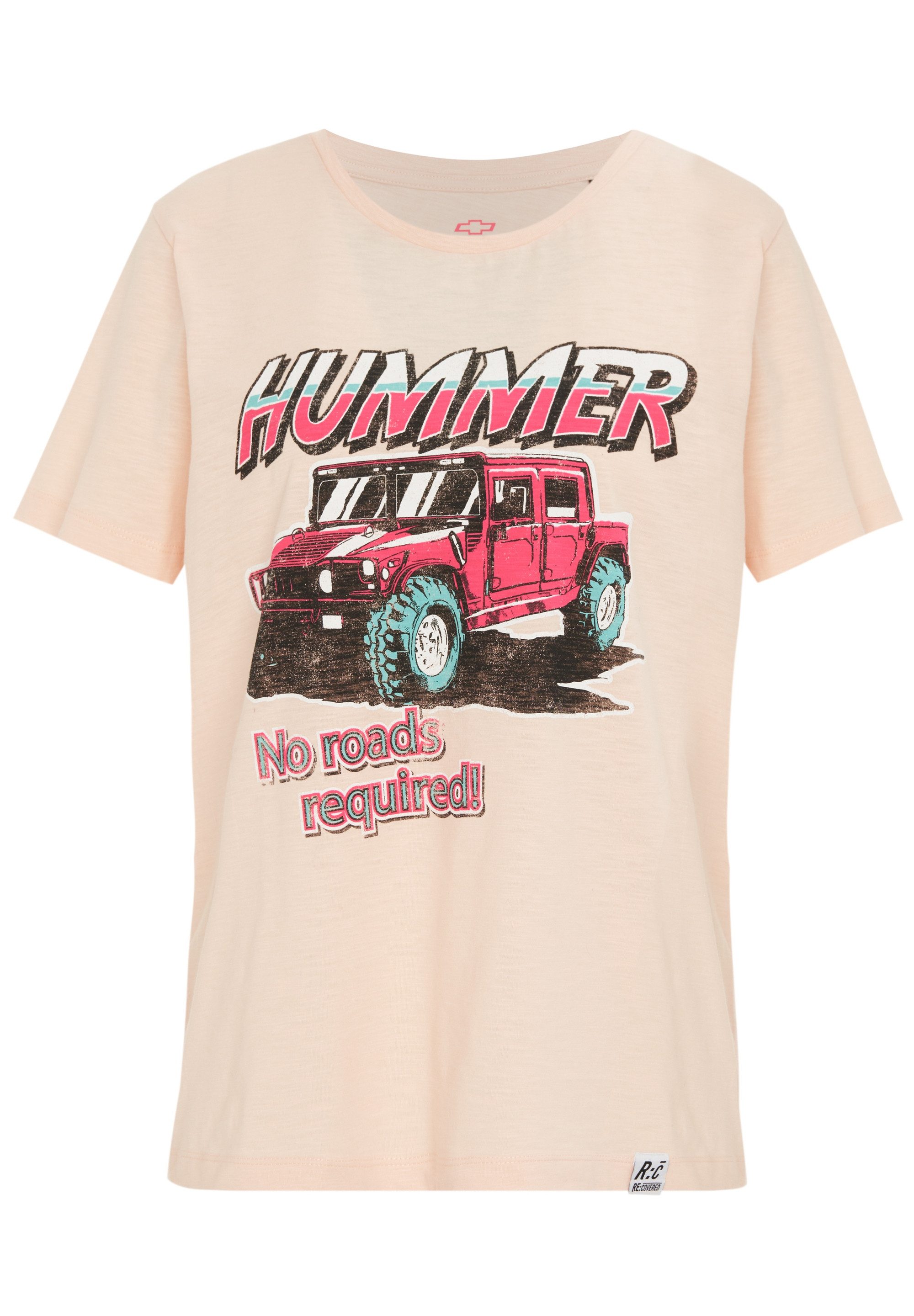T-Shirt No Roads Required Hummer
