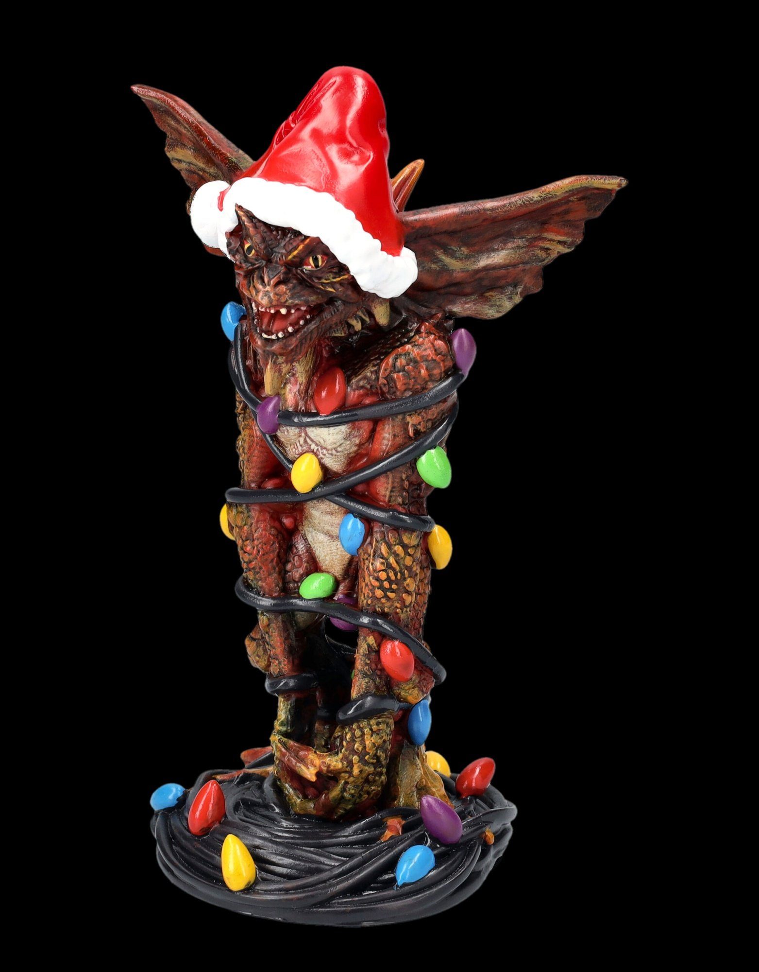 Figuren Shop GmbH Figur Horror Weihnachten Dekofigur - - Dekofigur Mohawk Gremlins Lichterkette mit Fantasy
