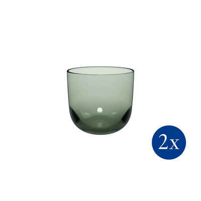 like. by Villeroy & Boch Tumbler-Glas Like Sage Wasserglas, 280 ml, 2 Stück, Glas