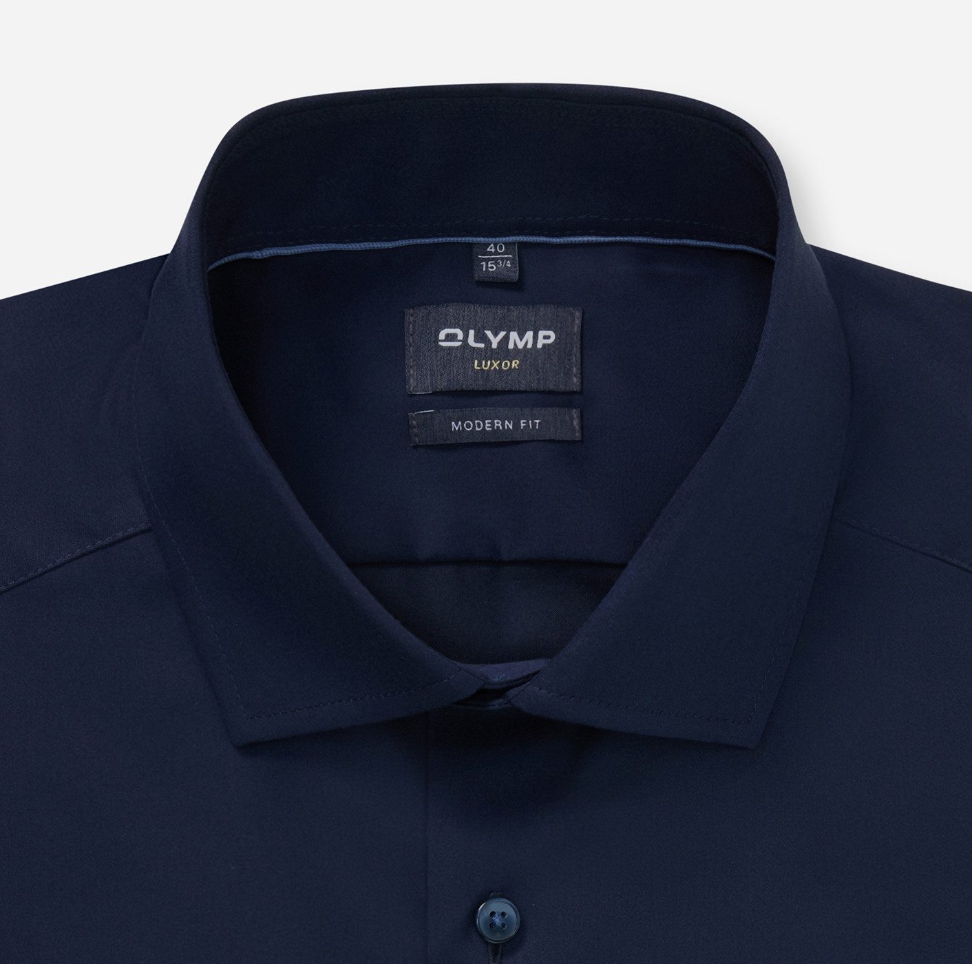 OLYMP Langarmhemd Luxor Businesshemd, Global-Kentkragen, Modern Fit