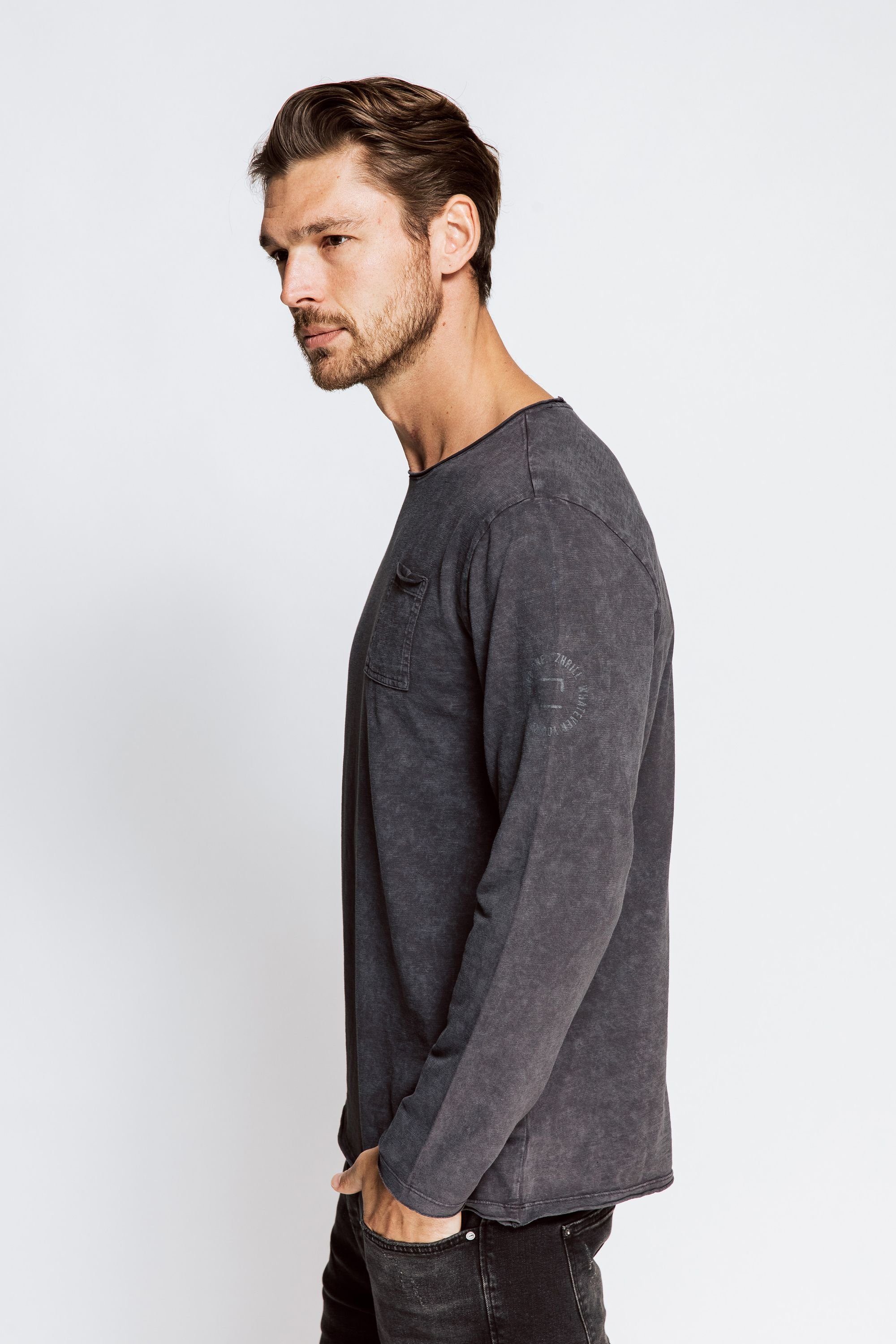 NICO Zhrill Sweatshirt (0-tlg) Grey Longsweatshirt