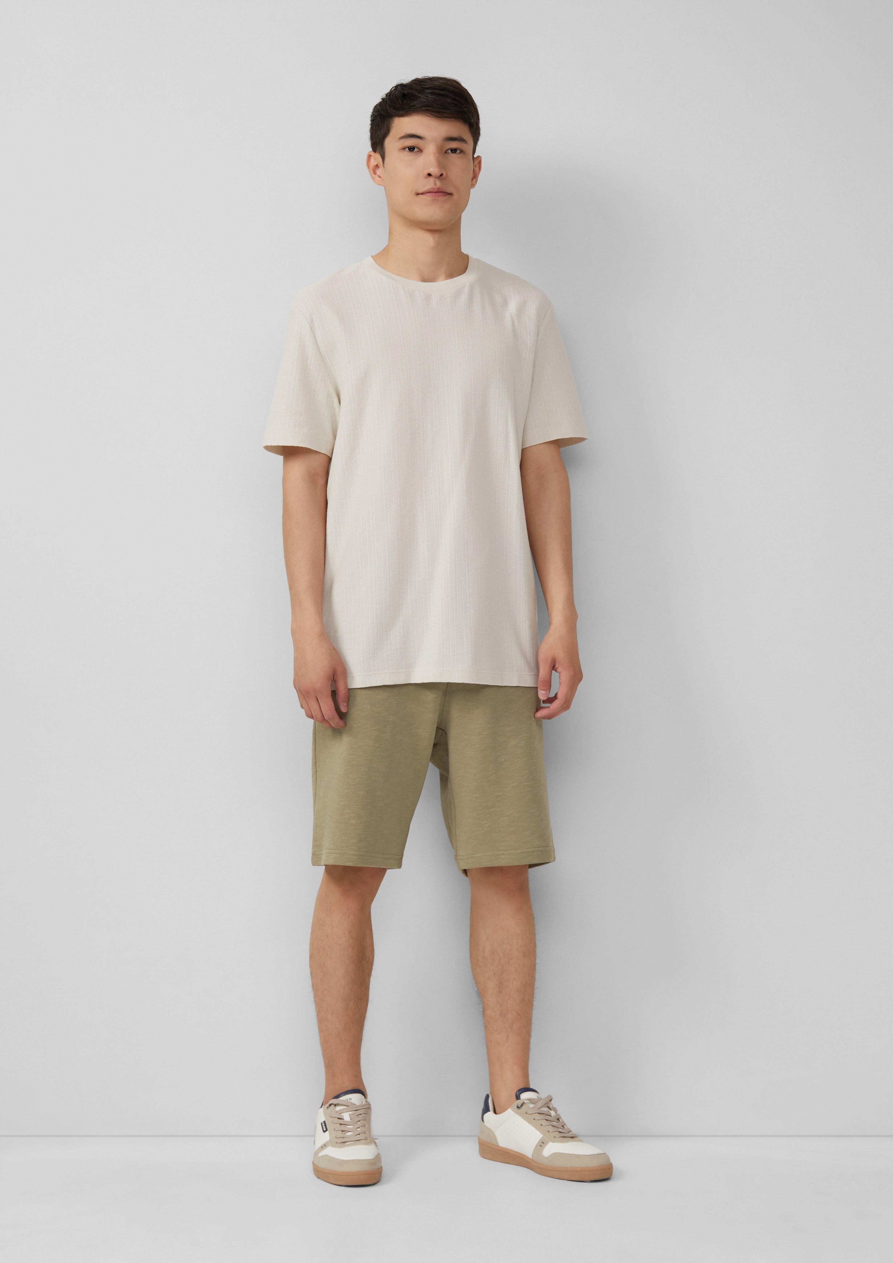 s.Oliver Bermudas Detroit: Sweat-Bermuda mit Flammgarnstruktur günstig online kaufen