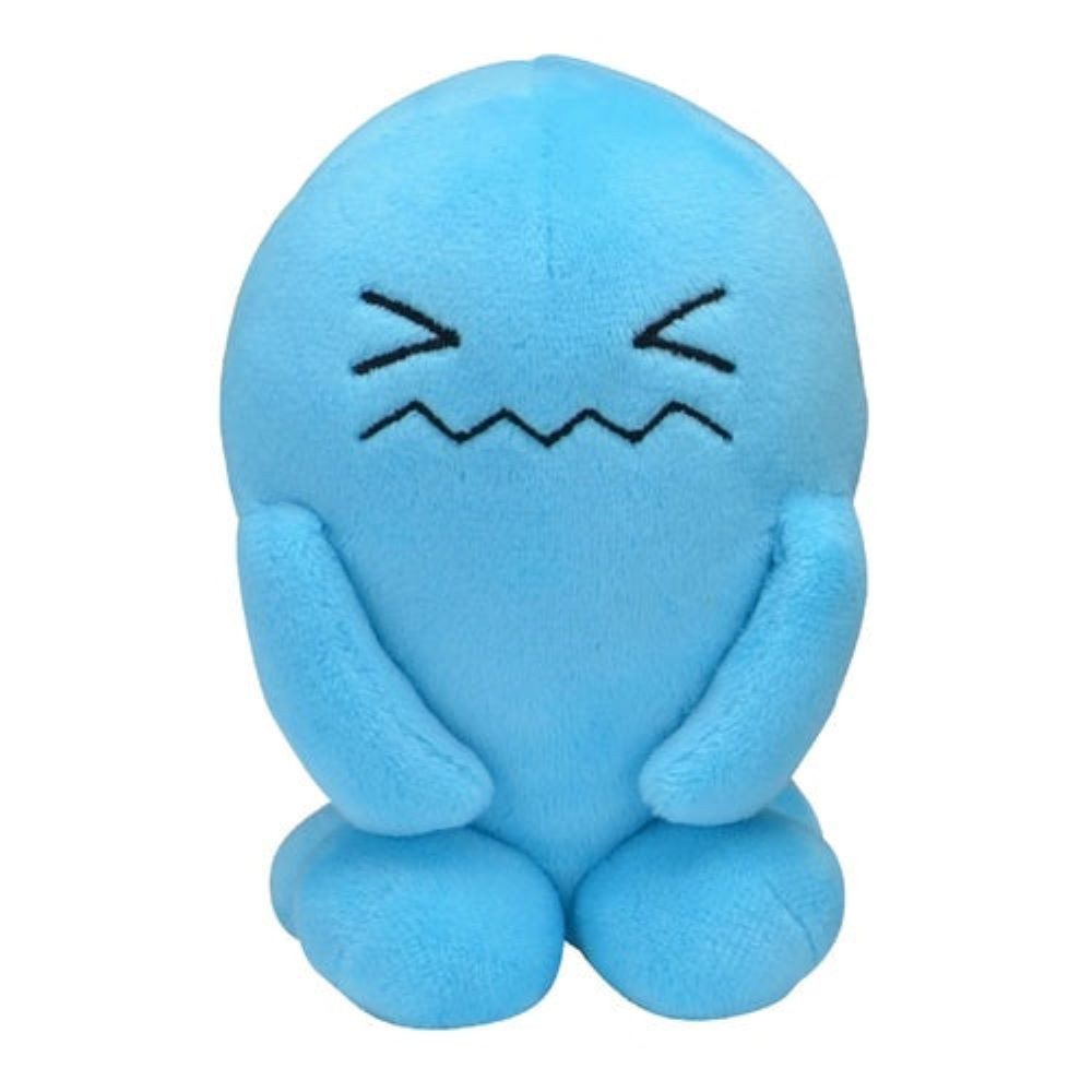 Pokémon Center Plüschfigur Pokemon Woingenau Kuscheltier - 13 cm Plüschtier Wobbuffet Original