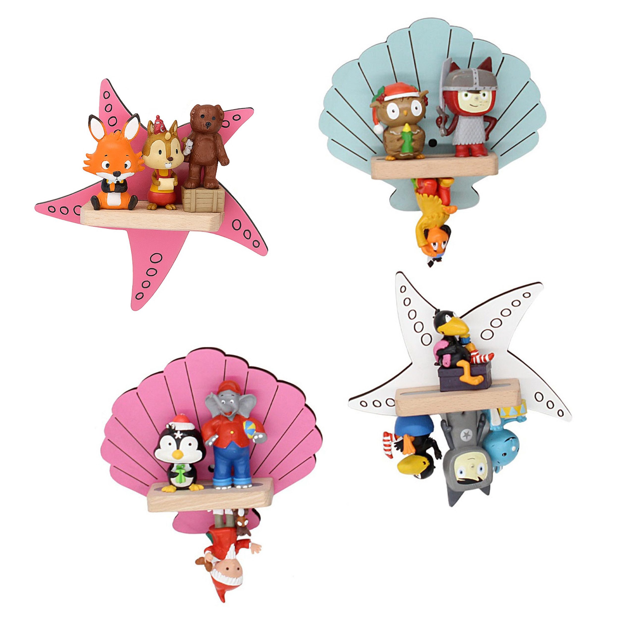 Boarti Wandregal Regal Muschel Stern Kinder Toniebox Tonies Figuren günstig online kaufen