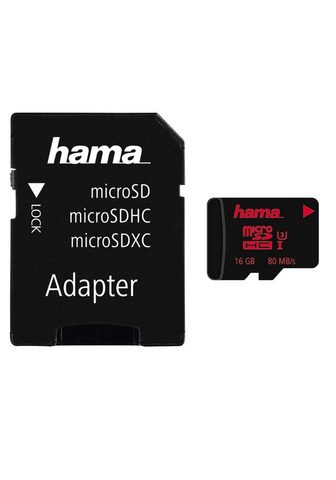 HAMA Micro SDHC 16 GB UHS тренажер Class 3 ...