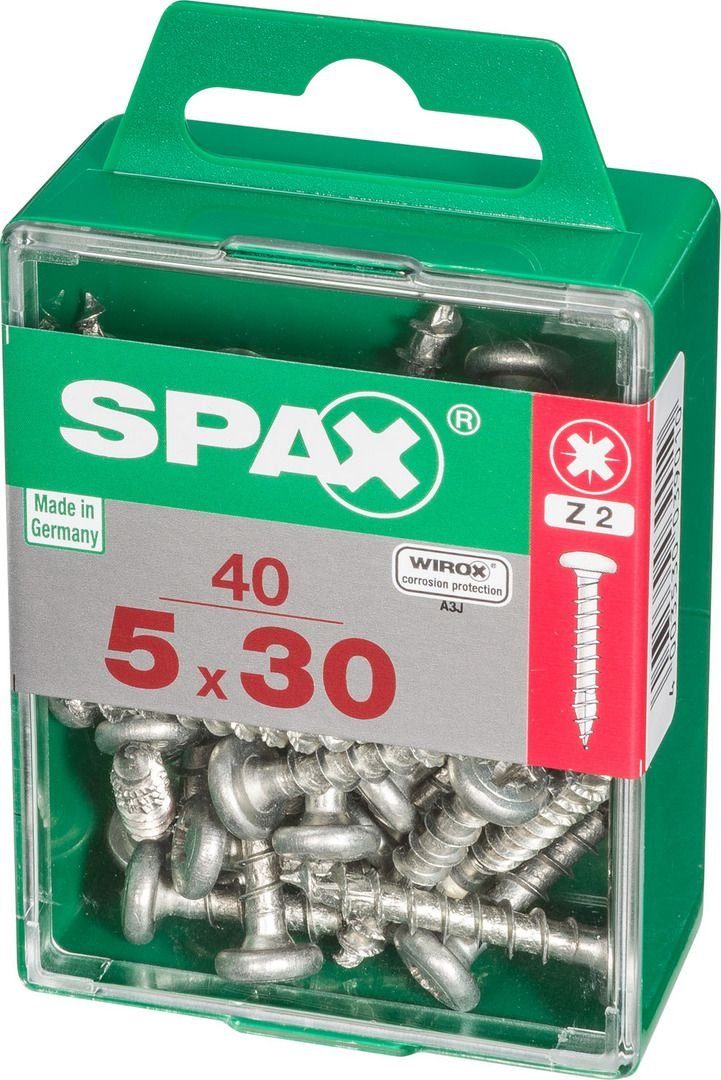 40 x 30 SPAX - TX 5.0 Holzbauschraube Universalschrauben 20 Spax mm