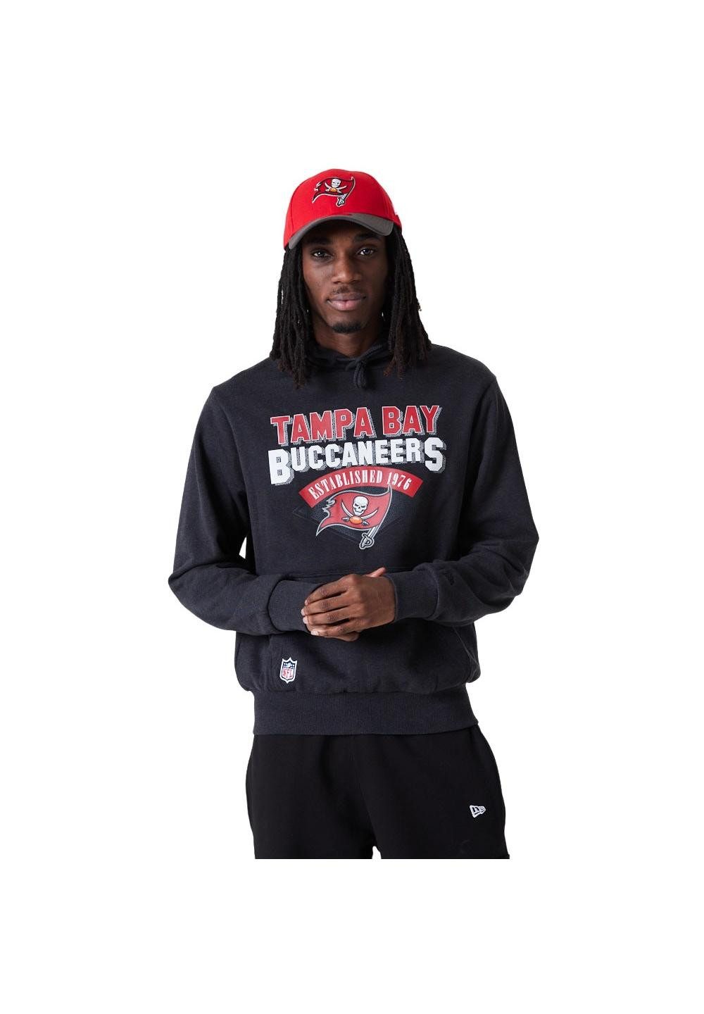New Era Hoodie Tampa Bay Buccaneers NFL Team Logo Gray Hoody New Era (1-tlg)